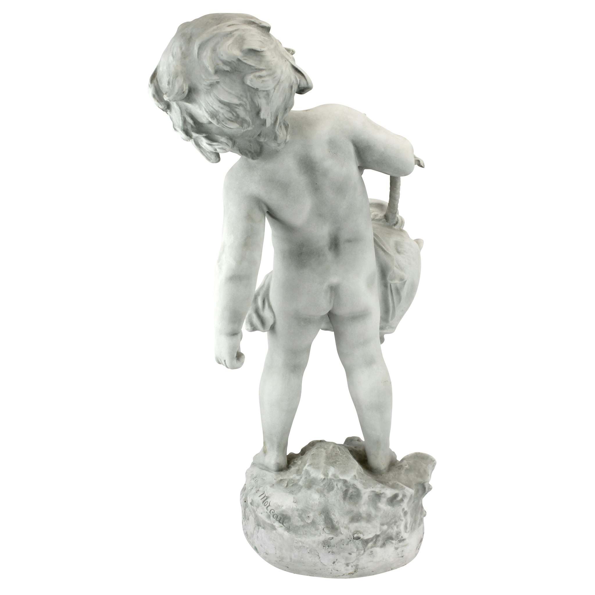 Toscano - Young Child Urn Carrier Garden Statue