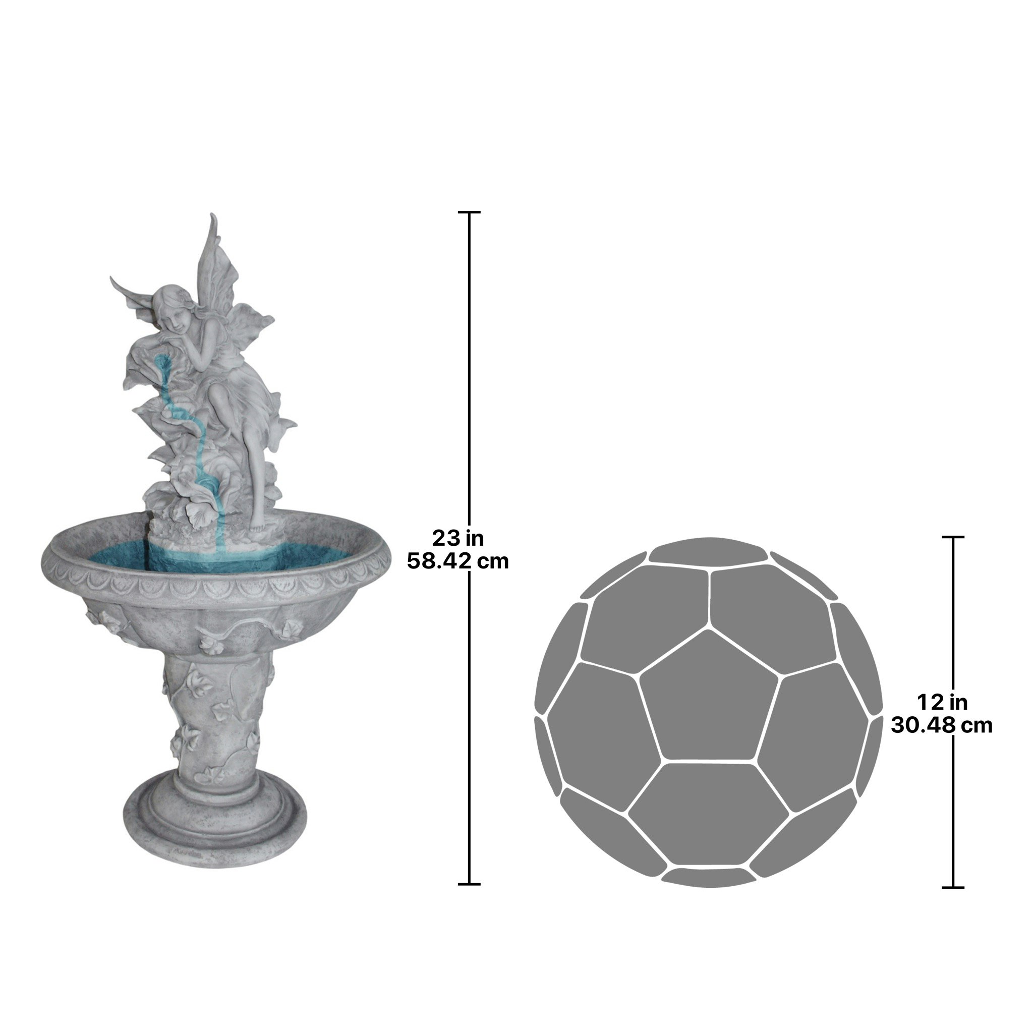 Toscano - Pixie Fairy Sculptural Fountain