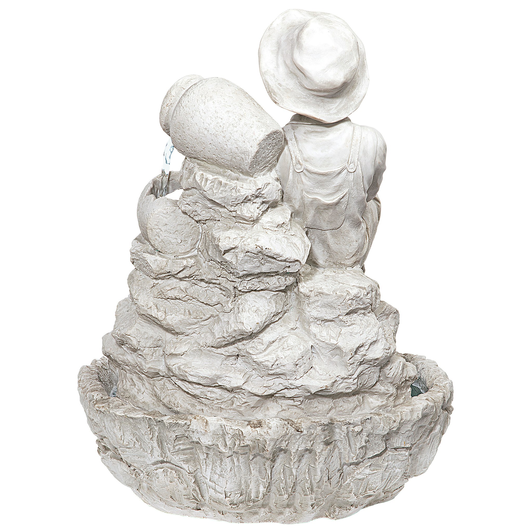 Toscano - Little Fisherman at the Fishin Hole Sculptural Fountain