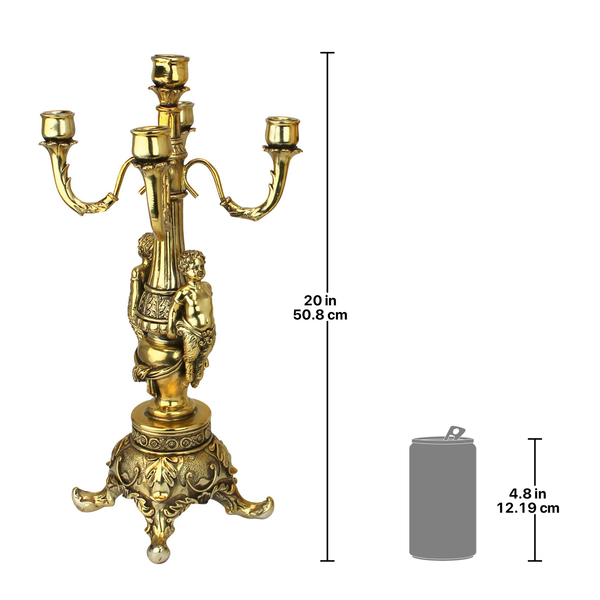 Toscano - Set of 2 Grande Chateau Candelabra