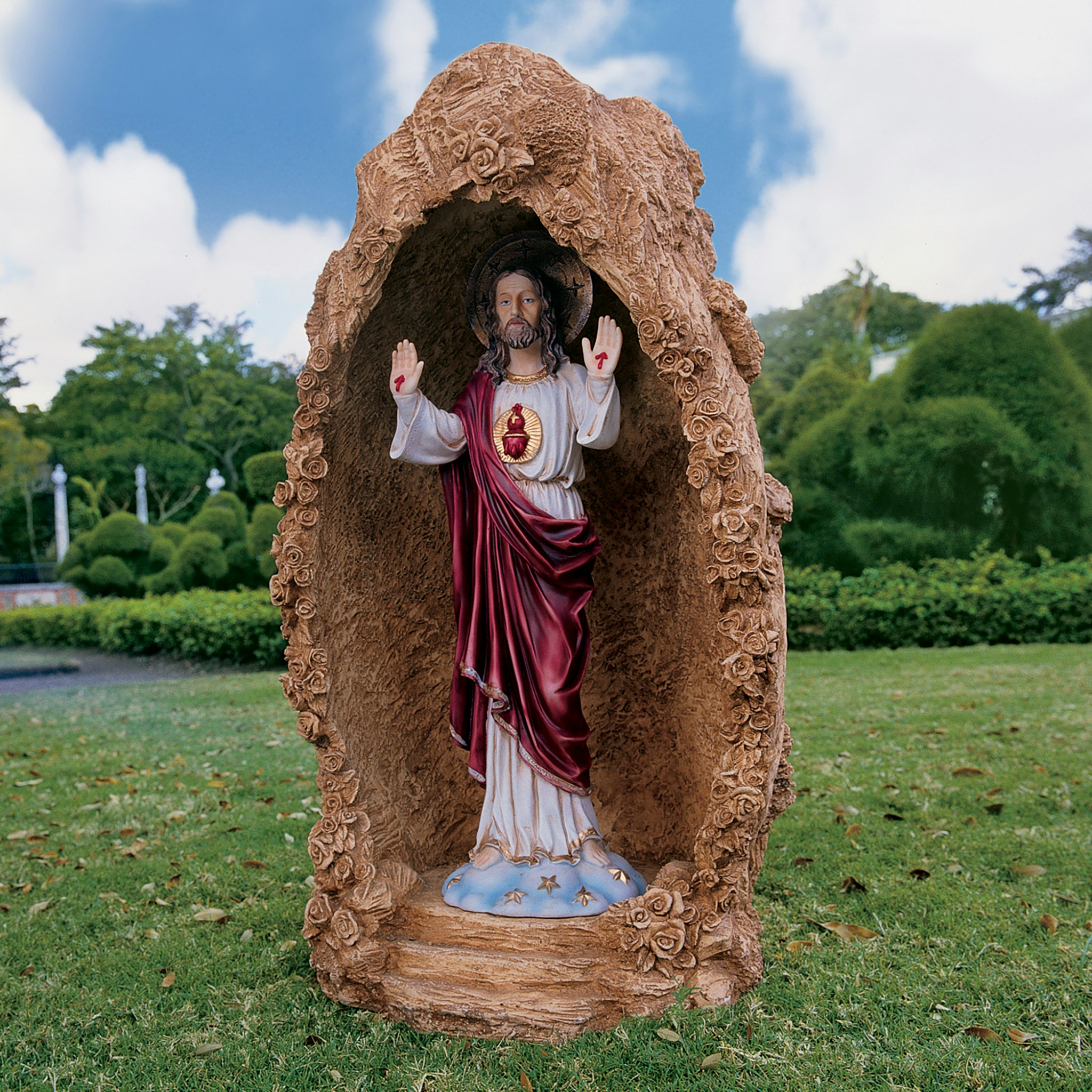 Toscano - Sacred Heart of Jesus Garden Statue