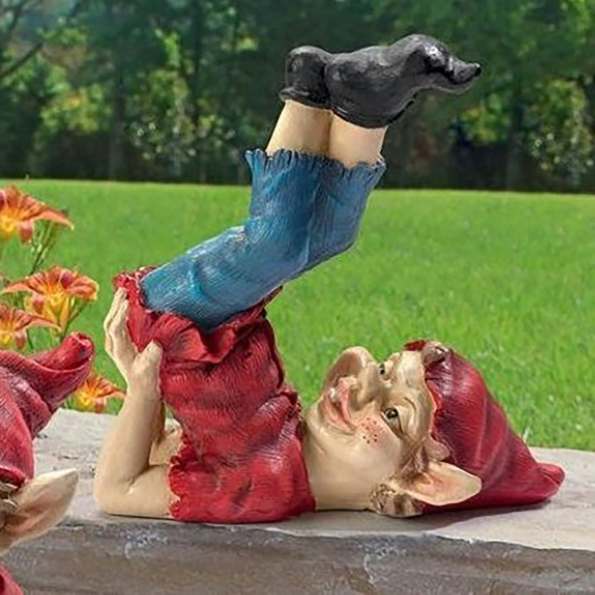 Toscano - Eccentric Elf Garden Gnome Statue