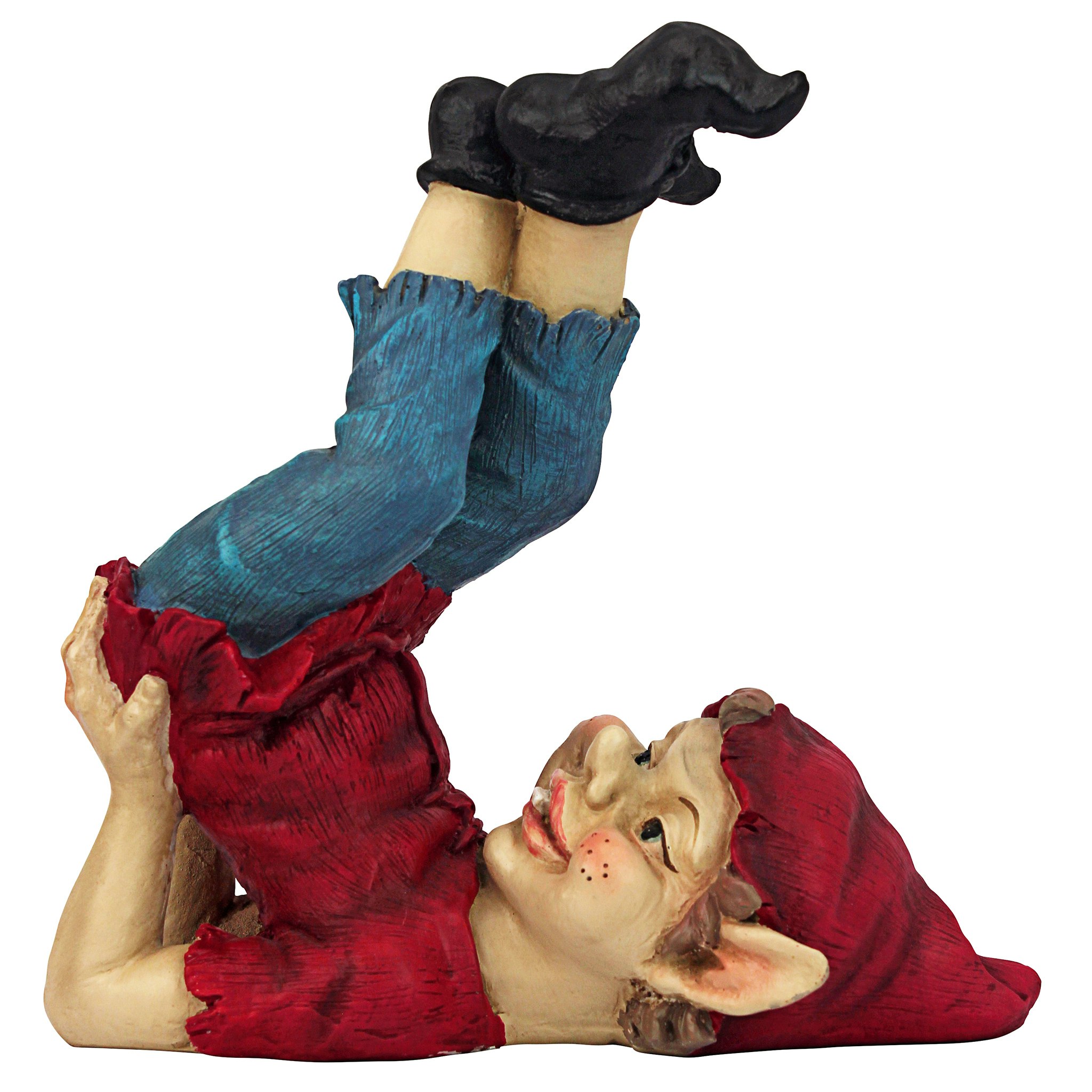 Toscano Eccentric Elf Garden Gnome Statue - Spazz