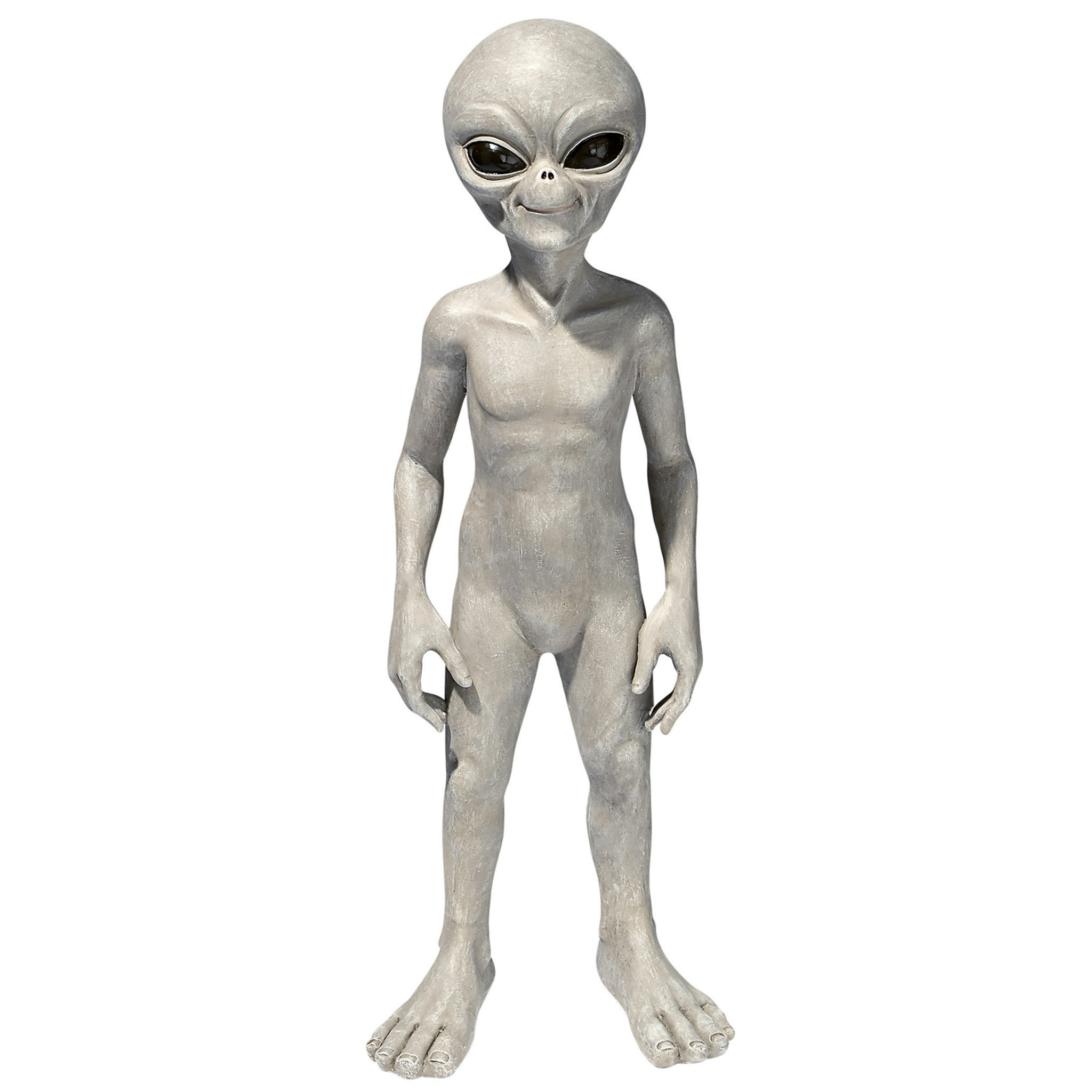 Toscano The Out-of-this-World Alien Extra Terrestrial Statue - Medium