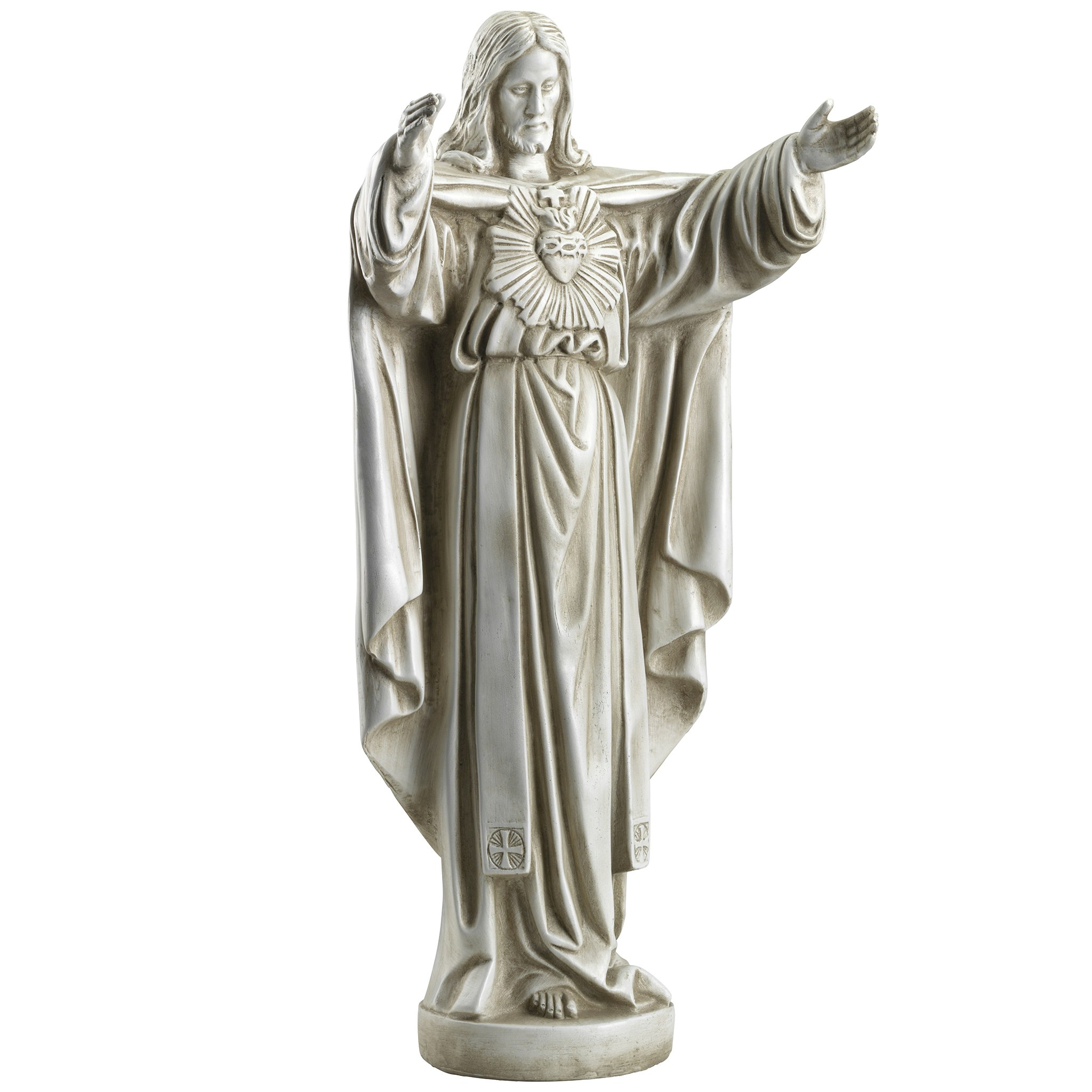 Toscano - The Sacred Heart of Jesus Spiritual Garden Statue