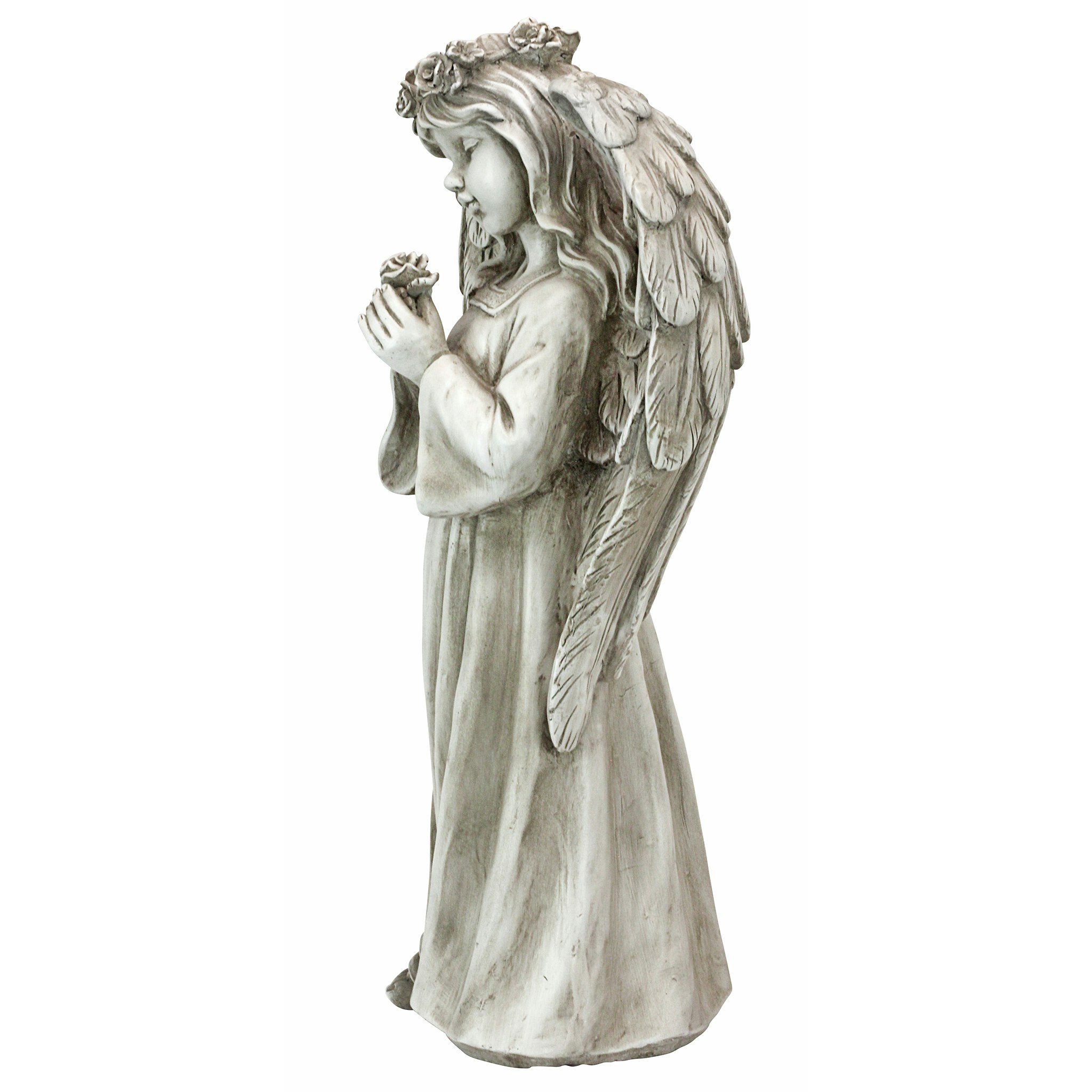 Toscano - Divine Messenger Memorial Garden Angel Statue