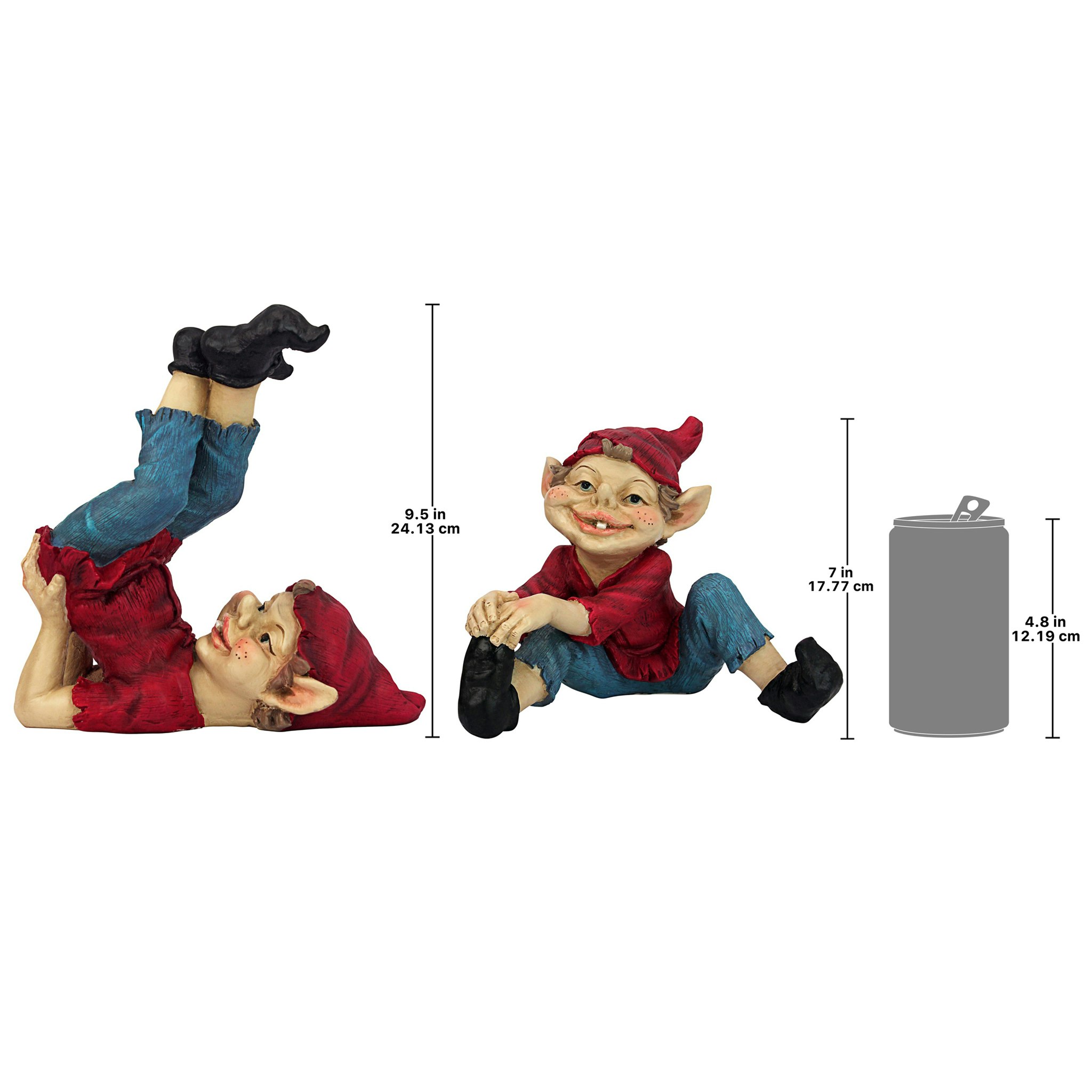 Toscano - Eccentric Elves Garden Gnome Statues