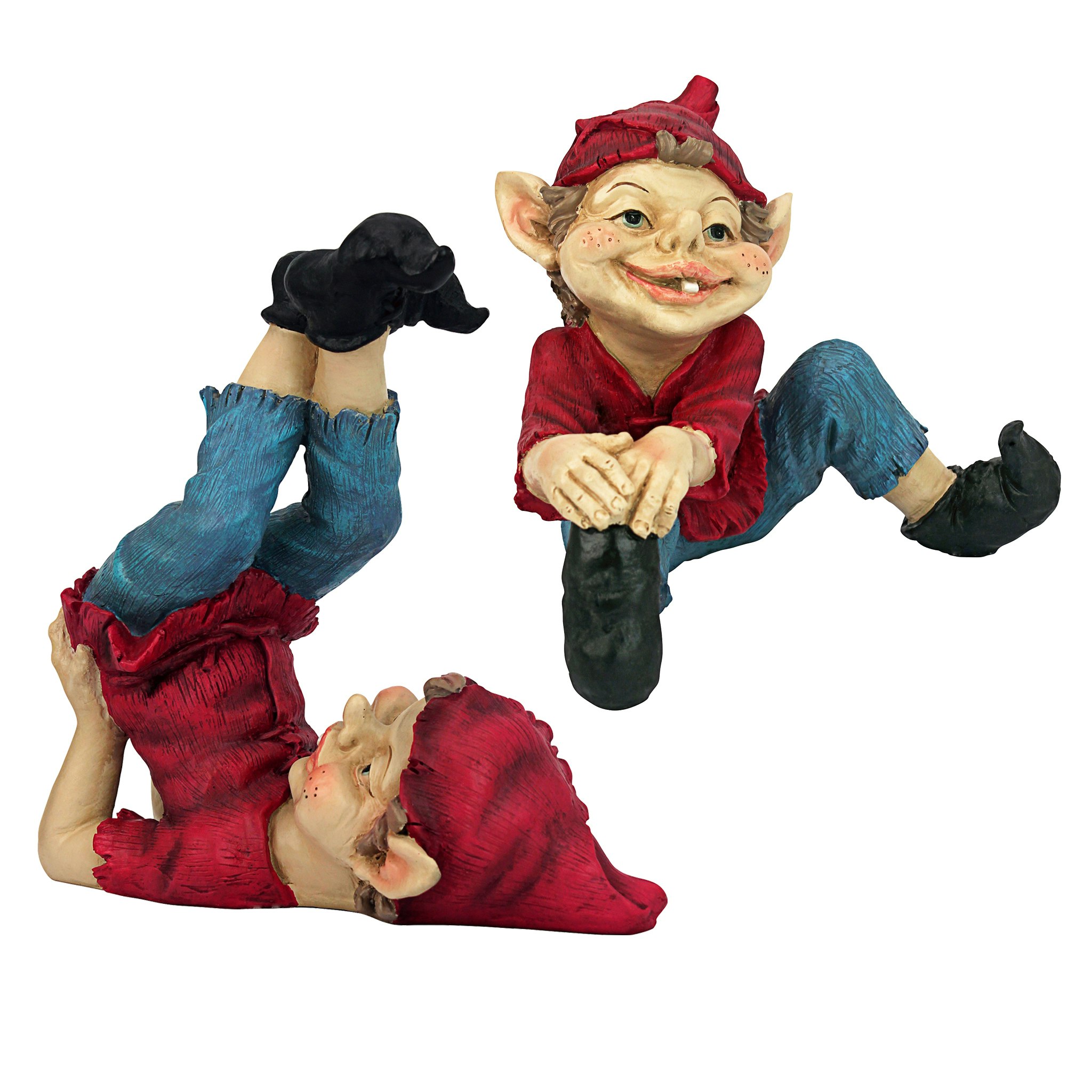 Toscano - Eccentric Elves Garden Gnome Statues