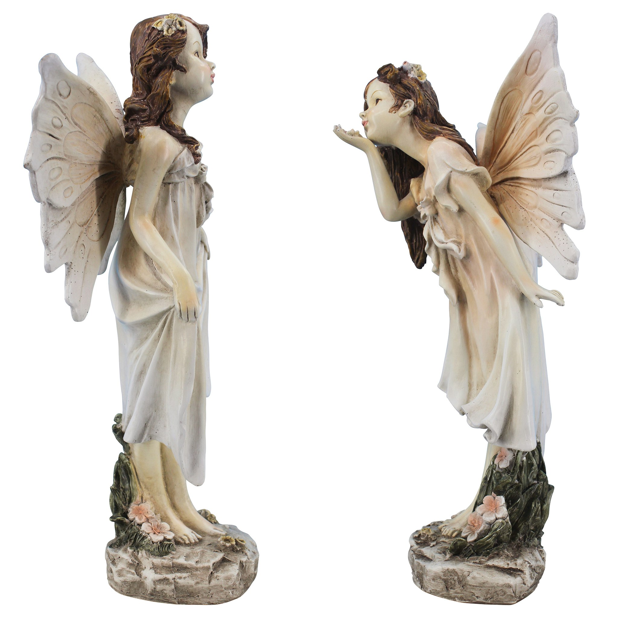 Toscano - Set of 2 Wildflower Meadows Fairies Garden Statues