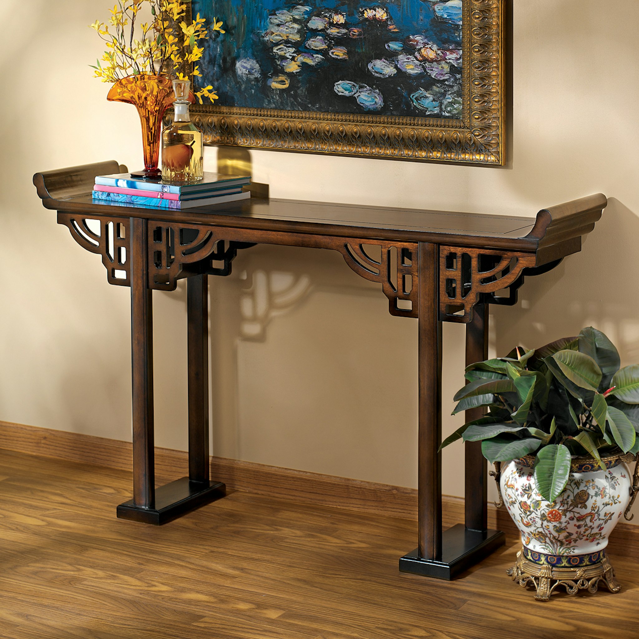 Toscano - Forbidden City Asian Console Table