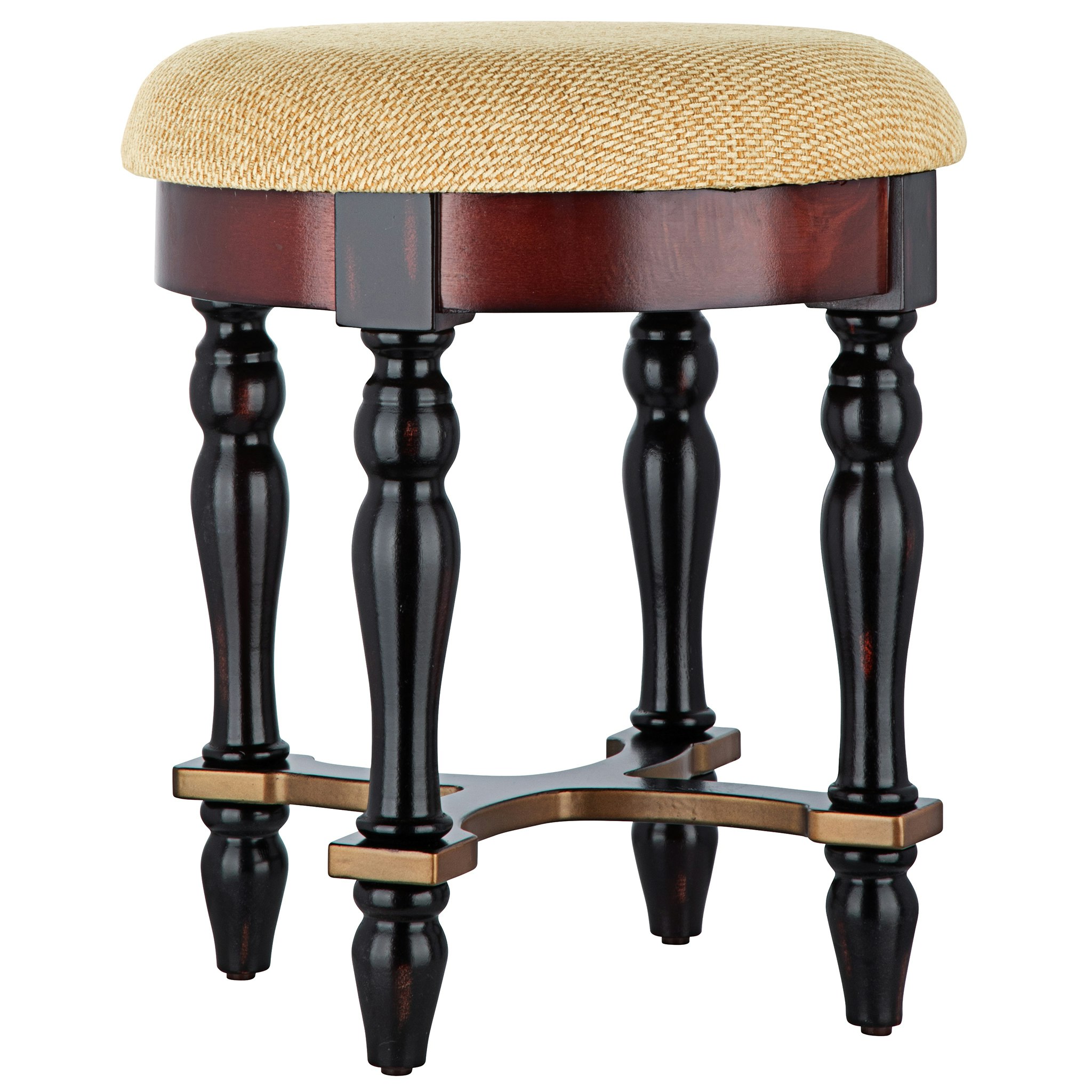 Toscano - Grand Duchess Boudoir Stool in Fabric/Hardwood