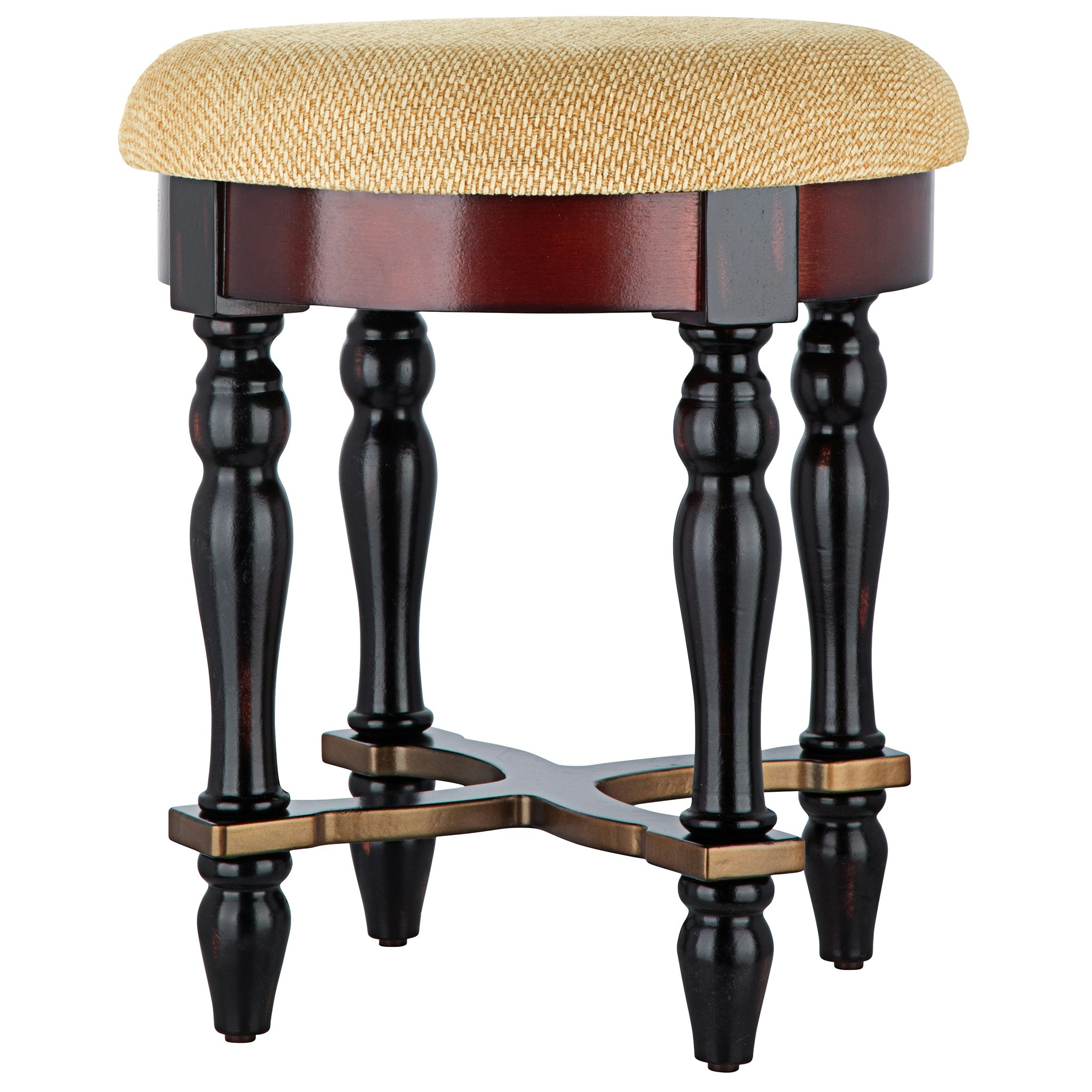 Toscano - Grand Duchess Boudoir Stool in Fabric/Hardwood