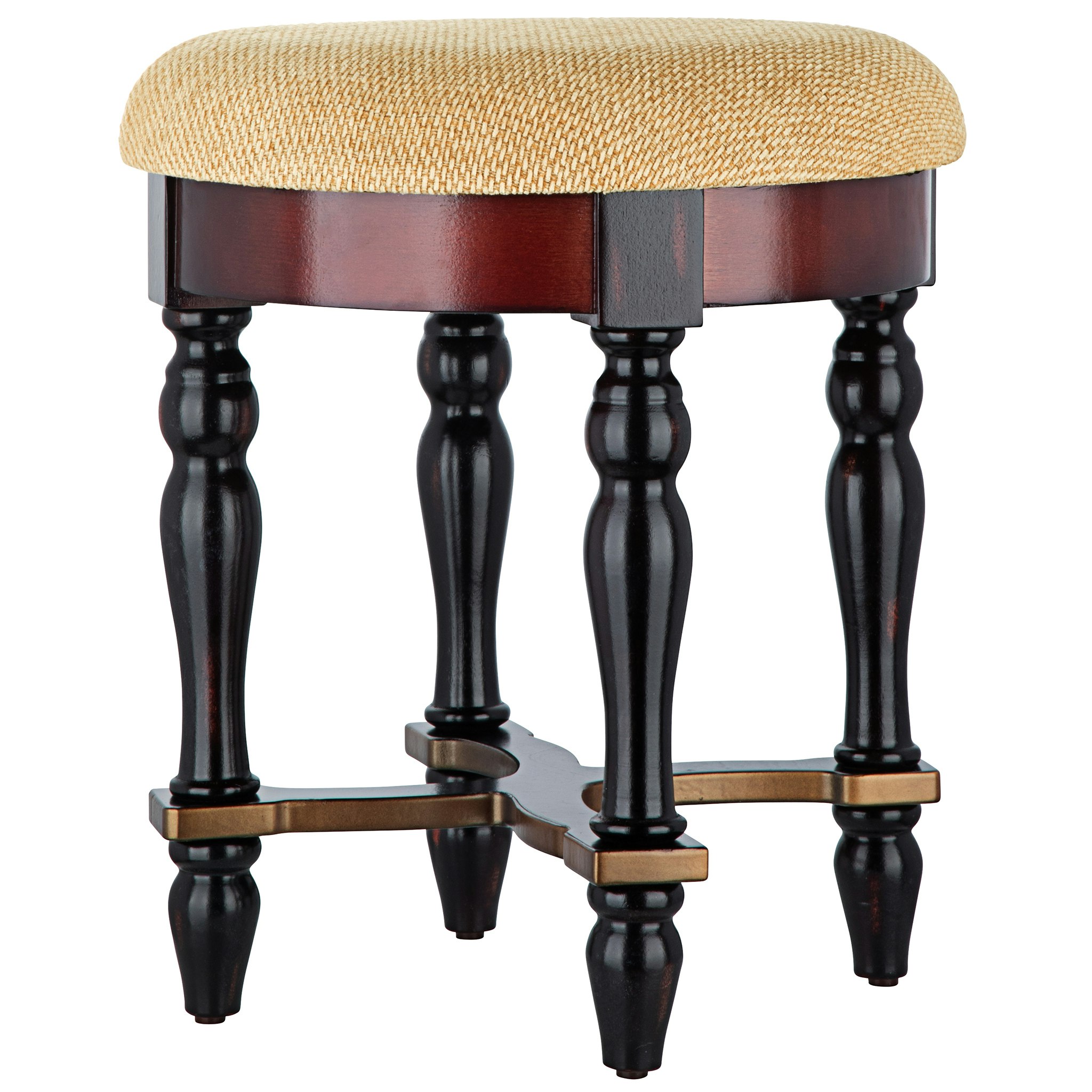 Toscano - Grand Duchess Boudoir Stool in Fabric/Hardwood