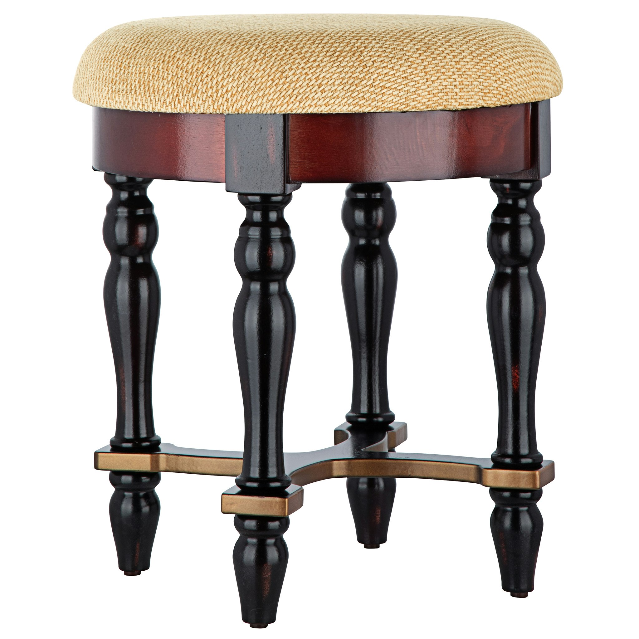 Toscano - Grand Duchess Boudoir Stool in Fabric/Hardwood