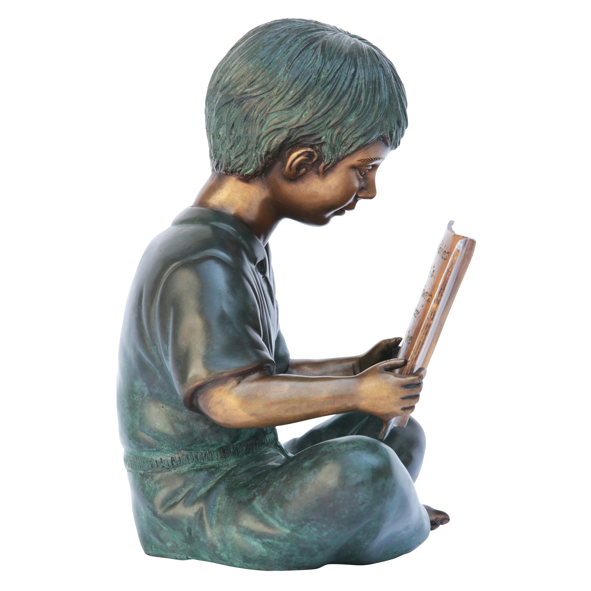 Toscano Story Book Garden Statue - Boy