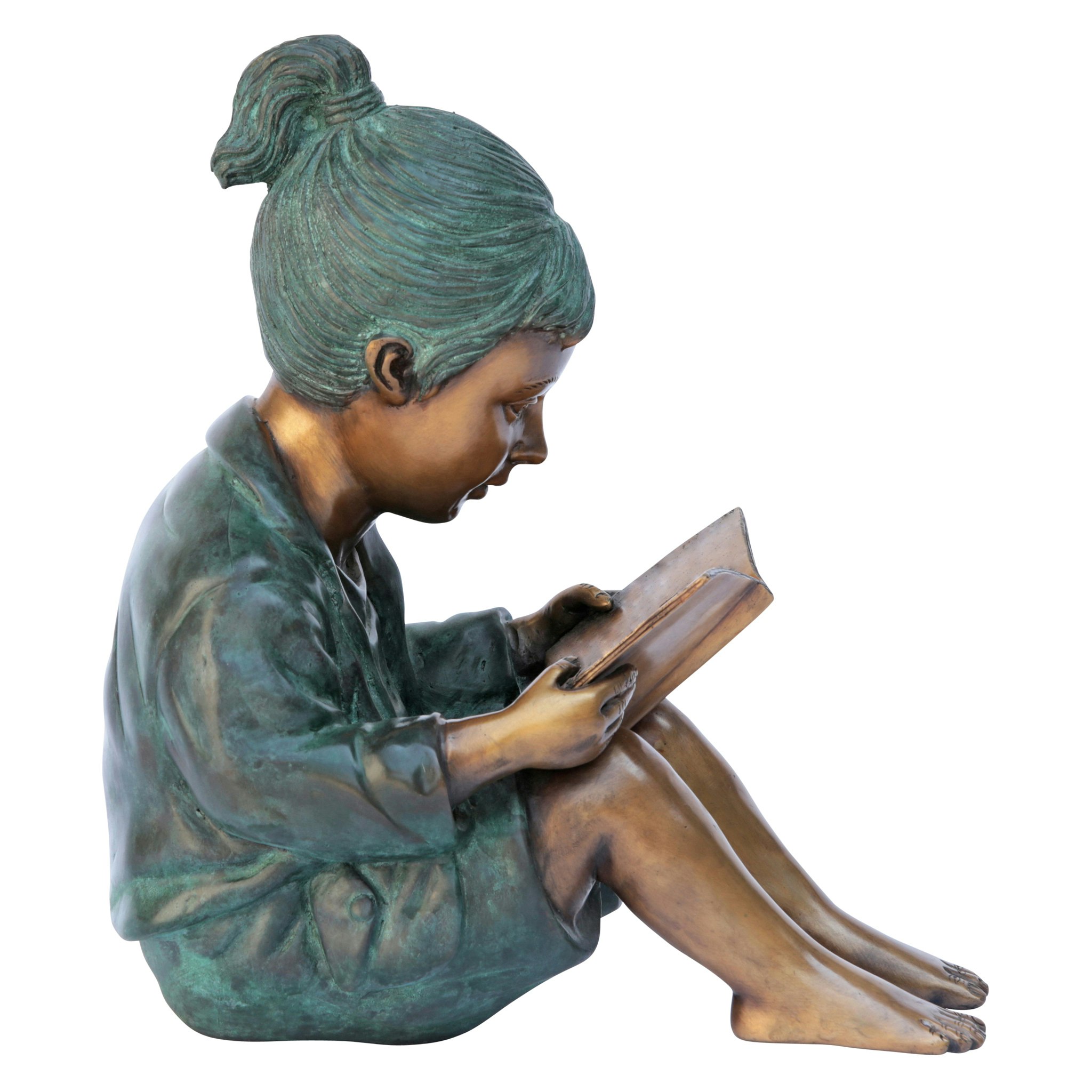 Toscano Story Book Garden Statue - Girl