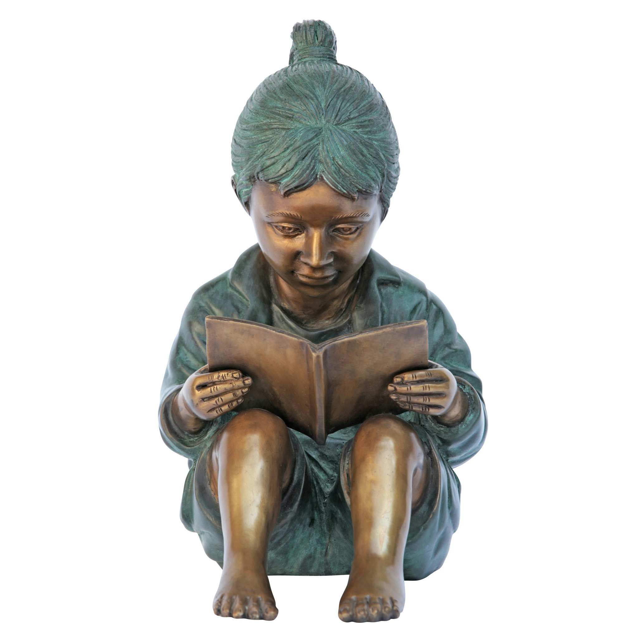 Toscano Story Book Garden Statue - Girl