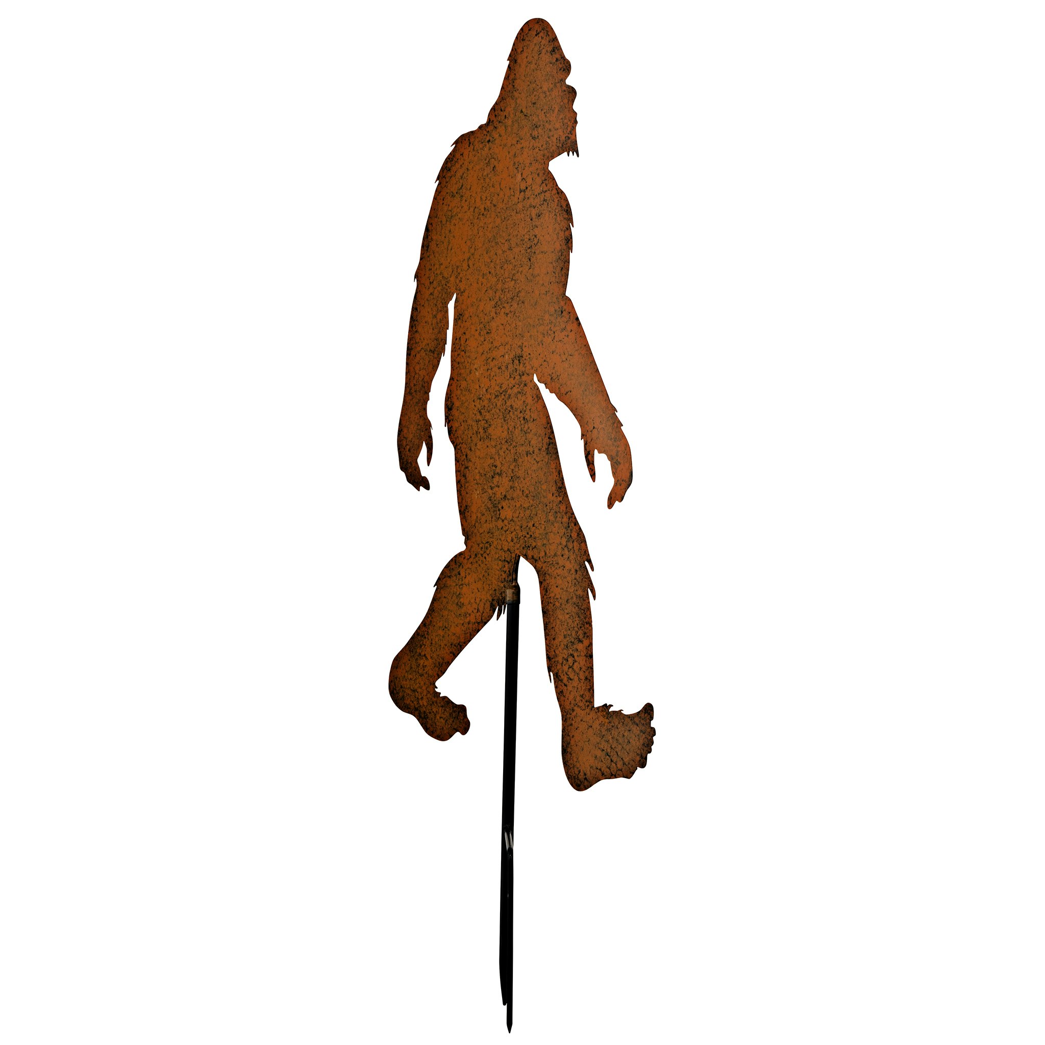 Toscano - Bigfoot Spotted Silhouette Yeti Garden Stake