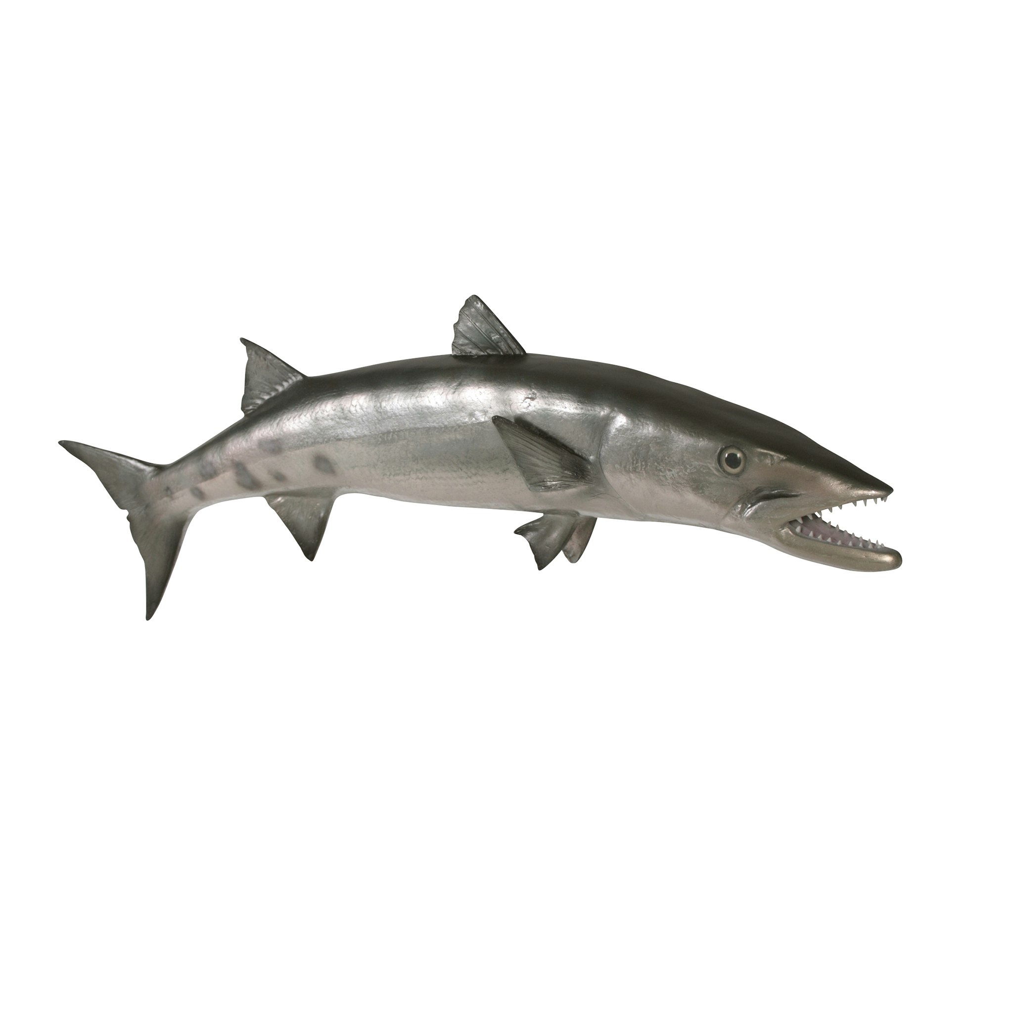 Toscano - Barracuda Wall Mount Fish Trophy Sculpture