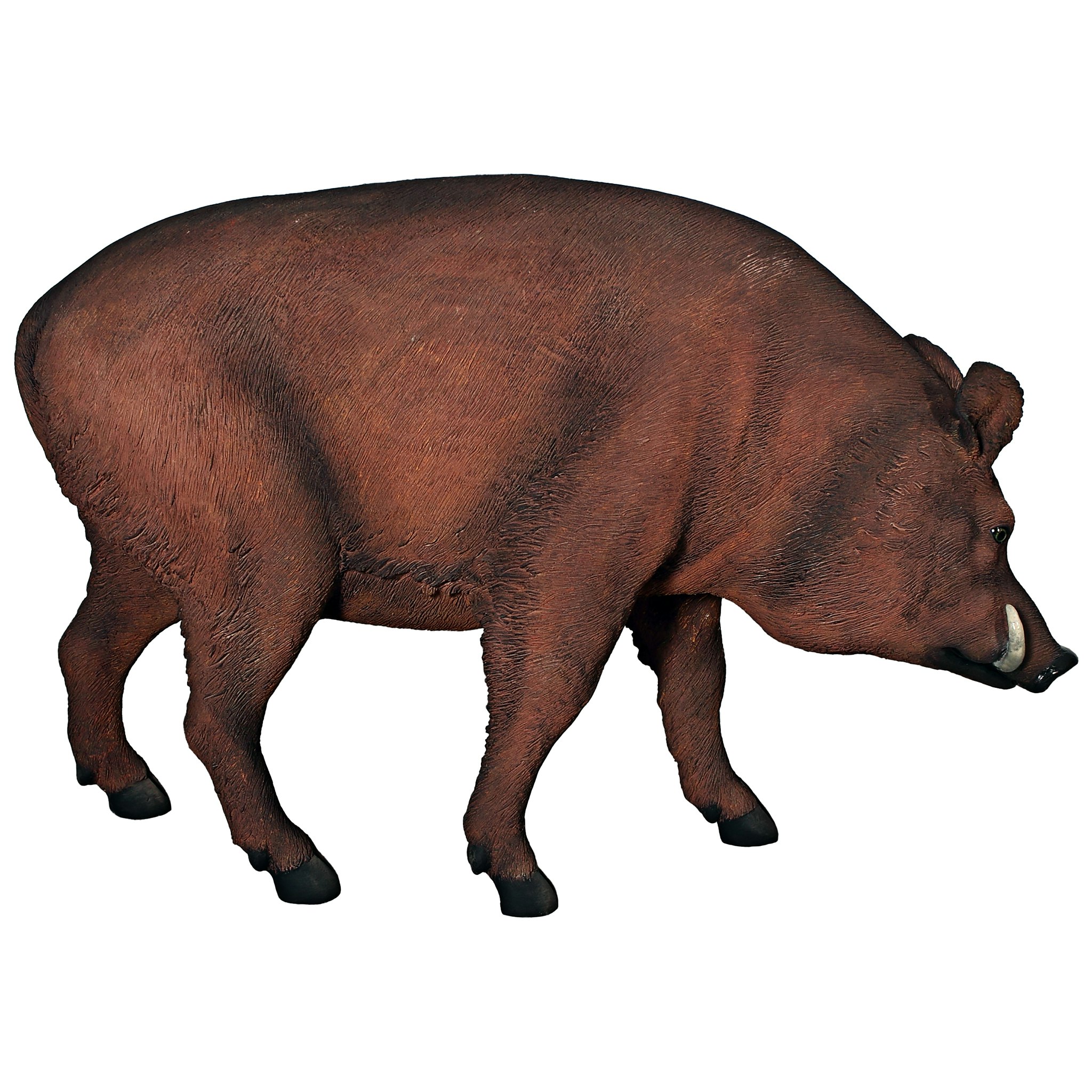 Toscano - Life-Size Razorback Wild Boar Garden Statue