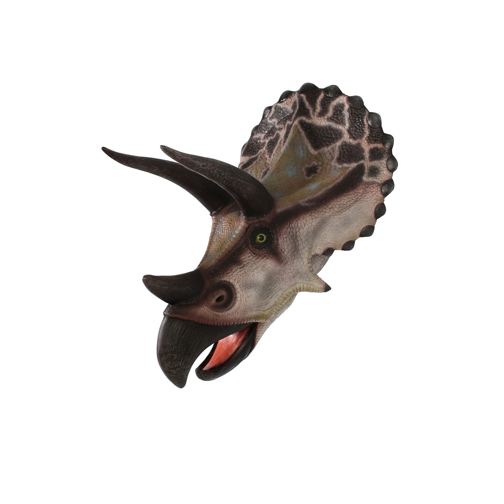 Toscano - Giant Triceratops Dinosaur Wall Trophy