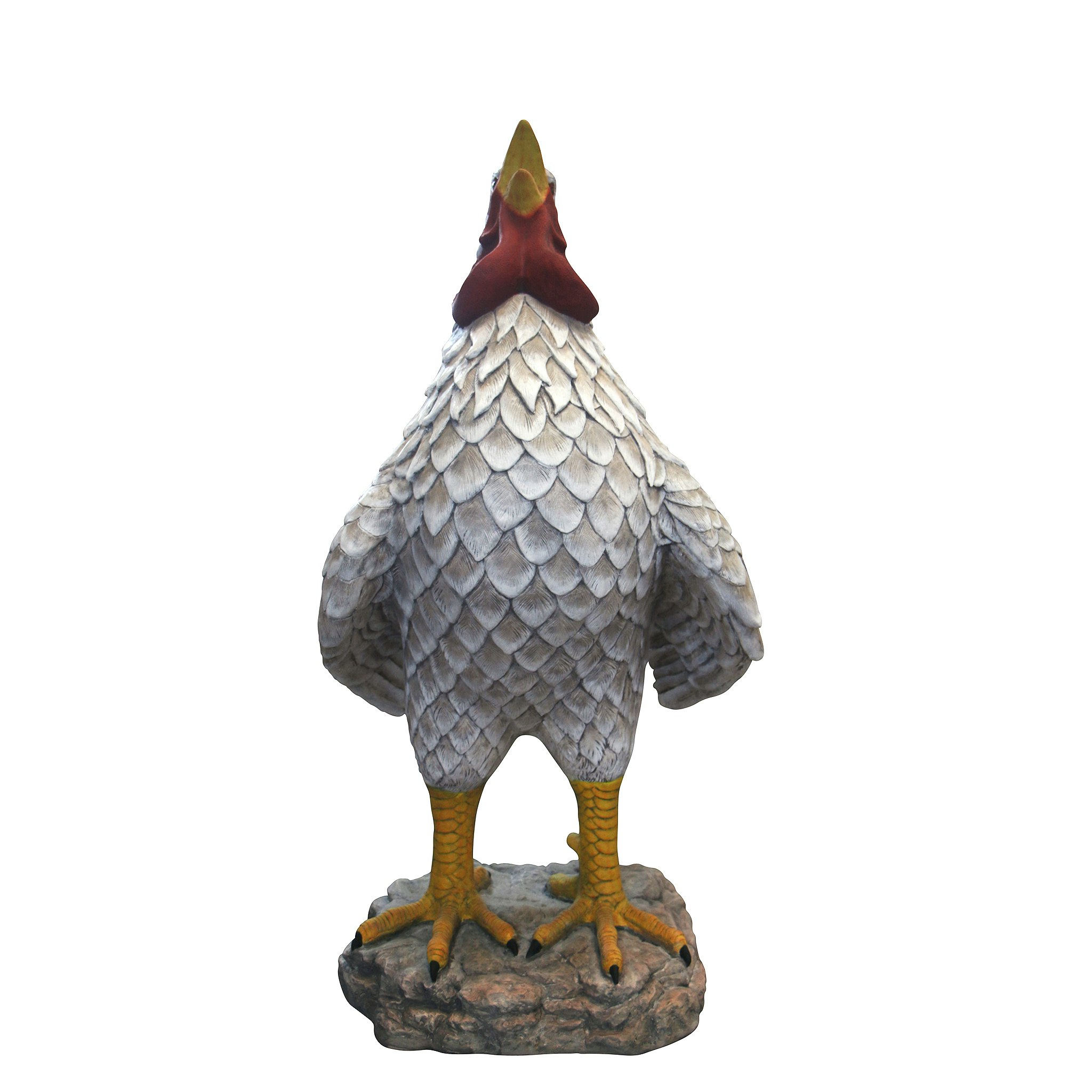 Toscano - Cock-a-doodle-do Roadside Rooster Garden Statue