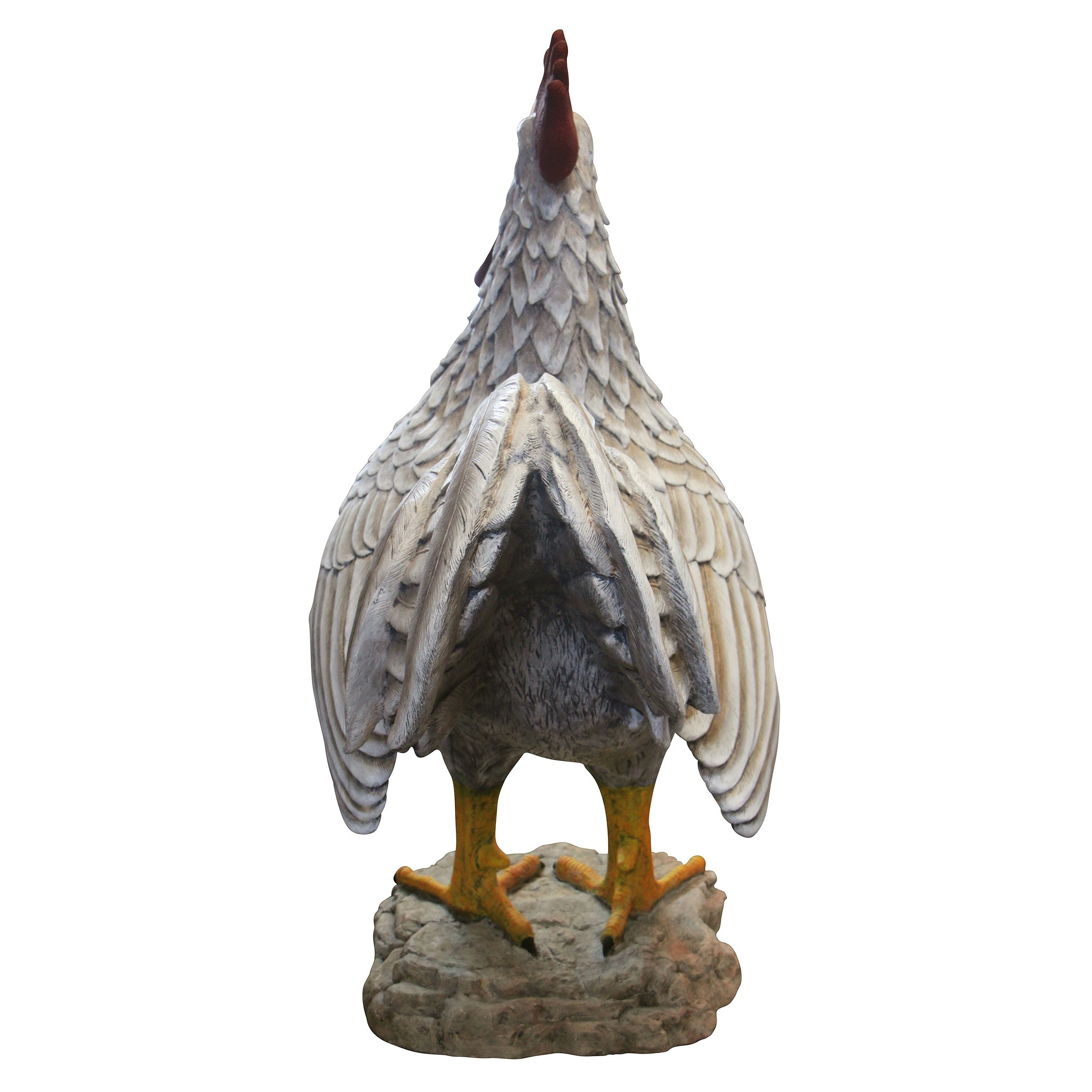 Toscano - Cock-a-doodle-do Roadside Rooster Garden Statue