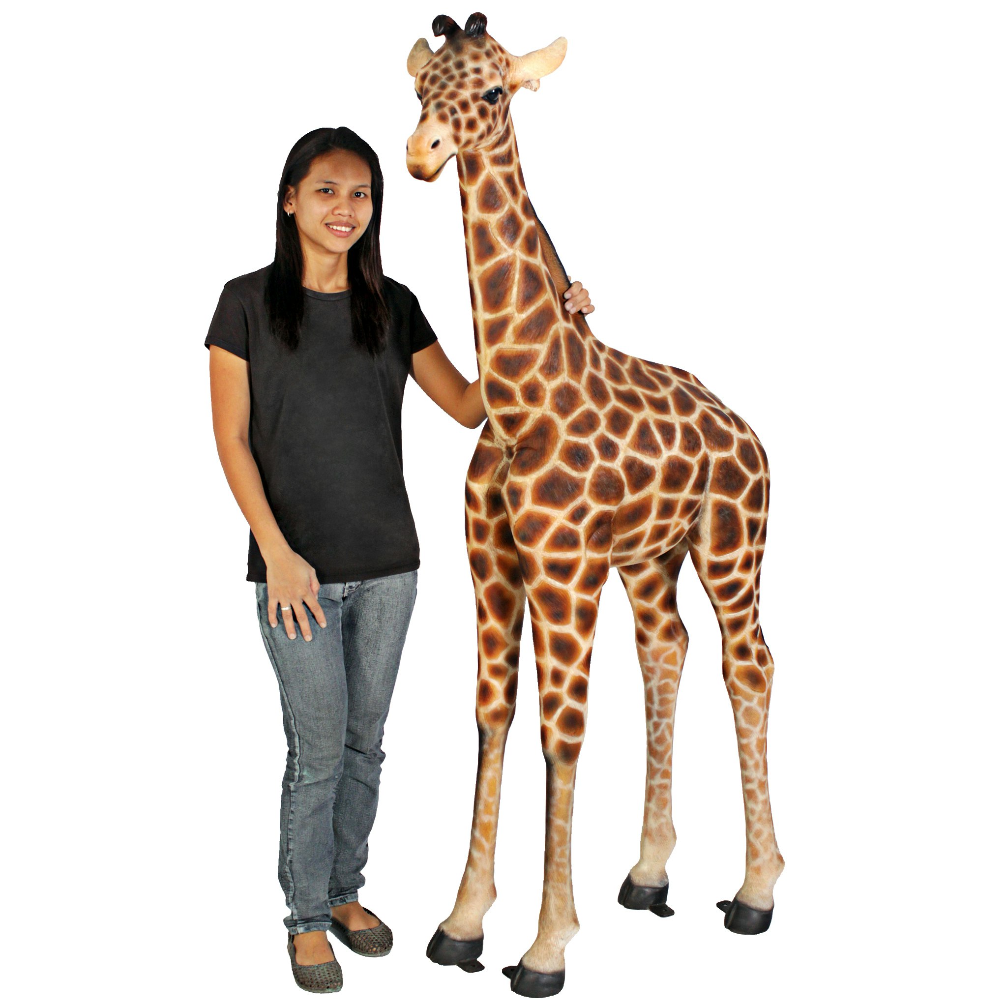 Toscano - Baako Grand Scale Baby Giraffe Garden Statue