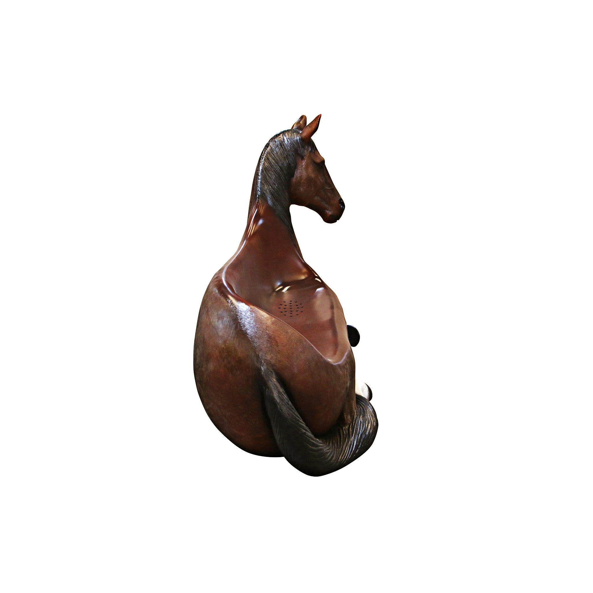 Toscano - Saddle-Up Horse Photo Op Sculptural Bench