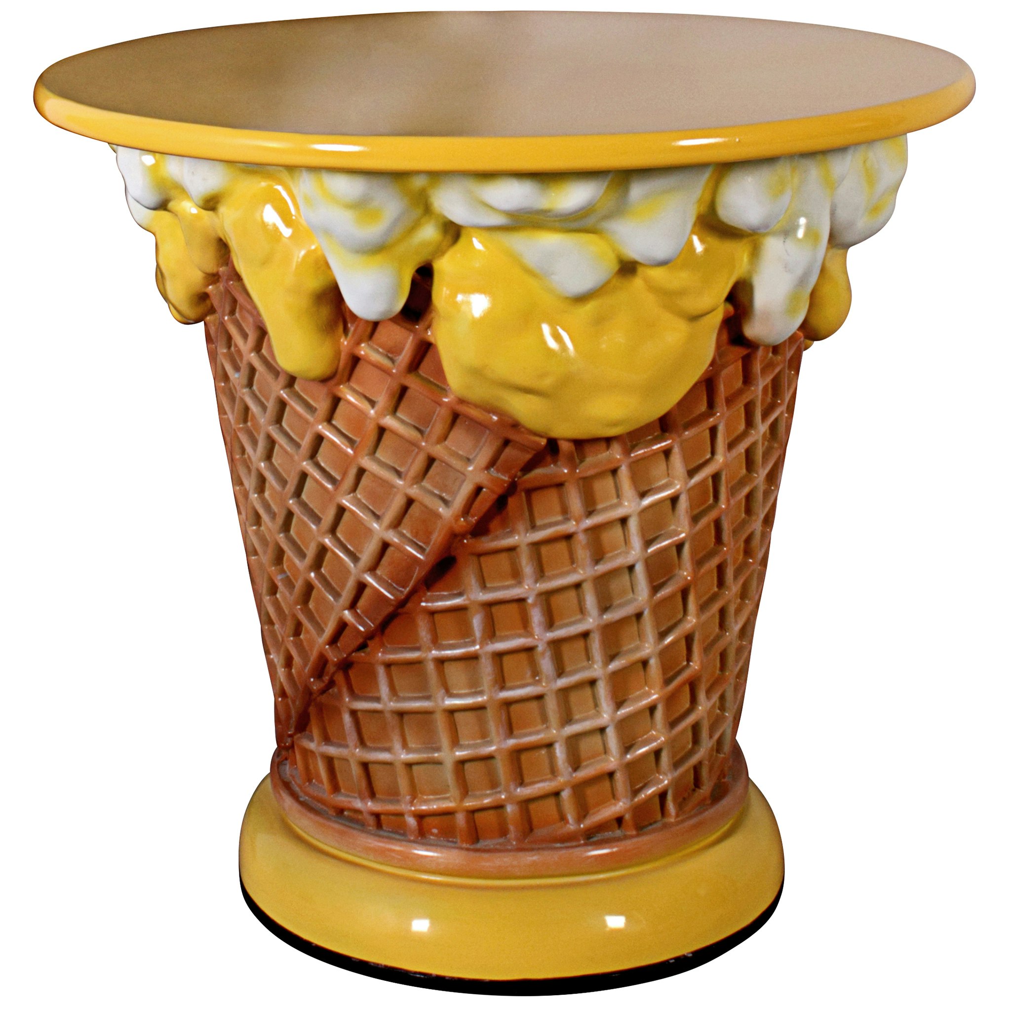 Toscano - Ice Cream Parlor Sculptural Table in Fiberglass