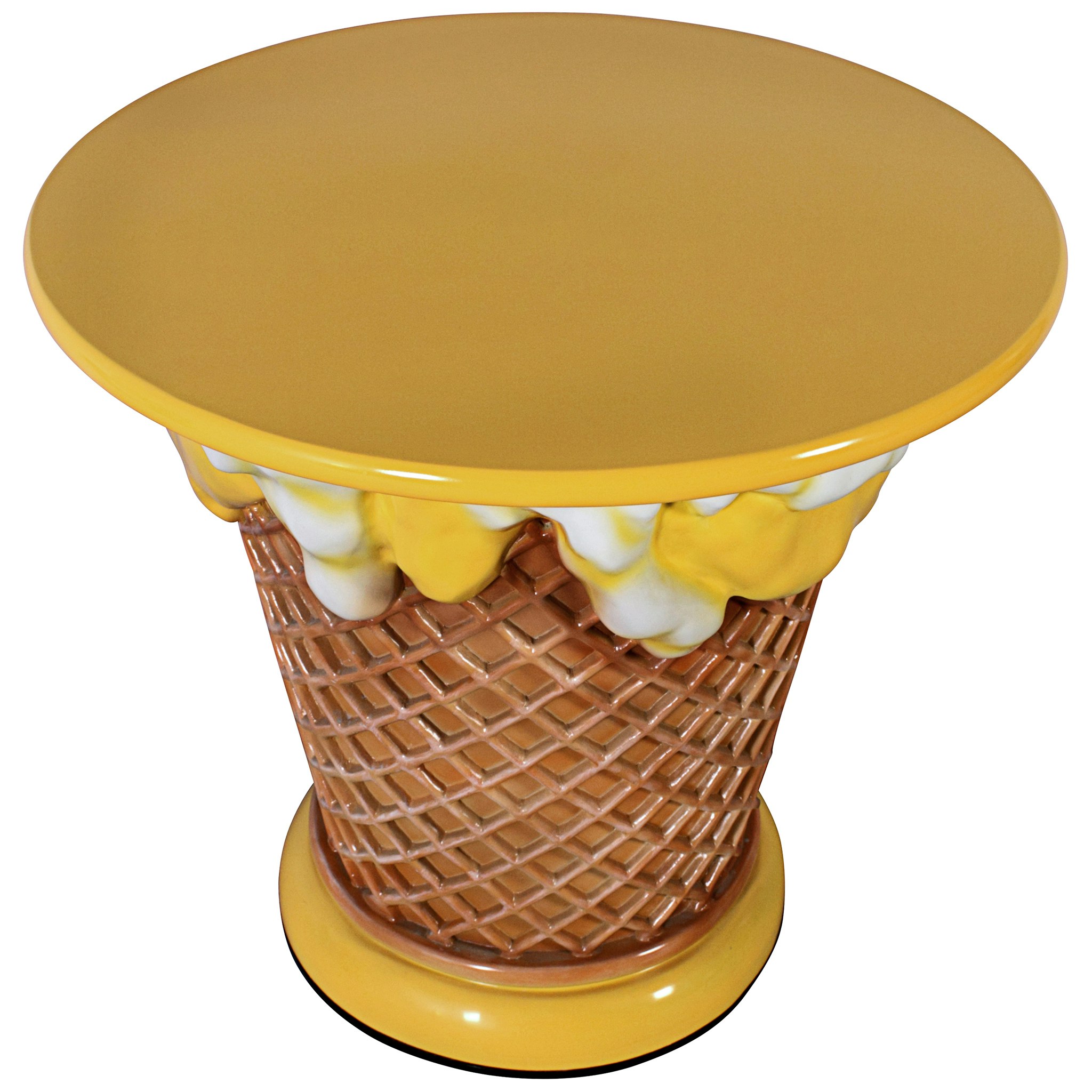 Toscano - Ice Cream Parlor Sculptural Table in Fiberglass