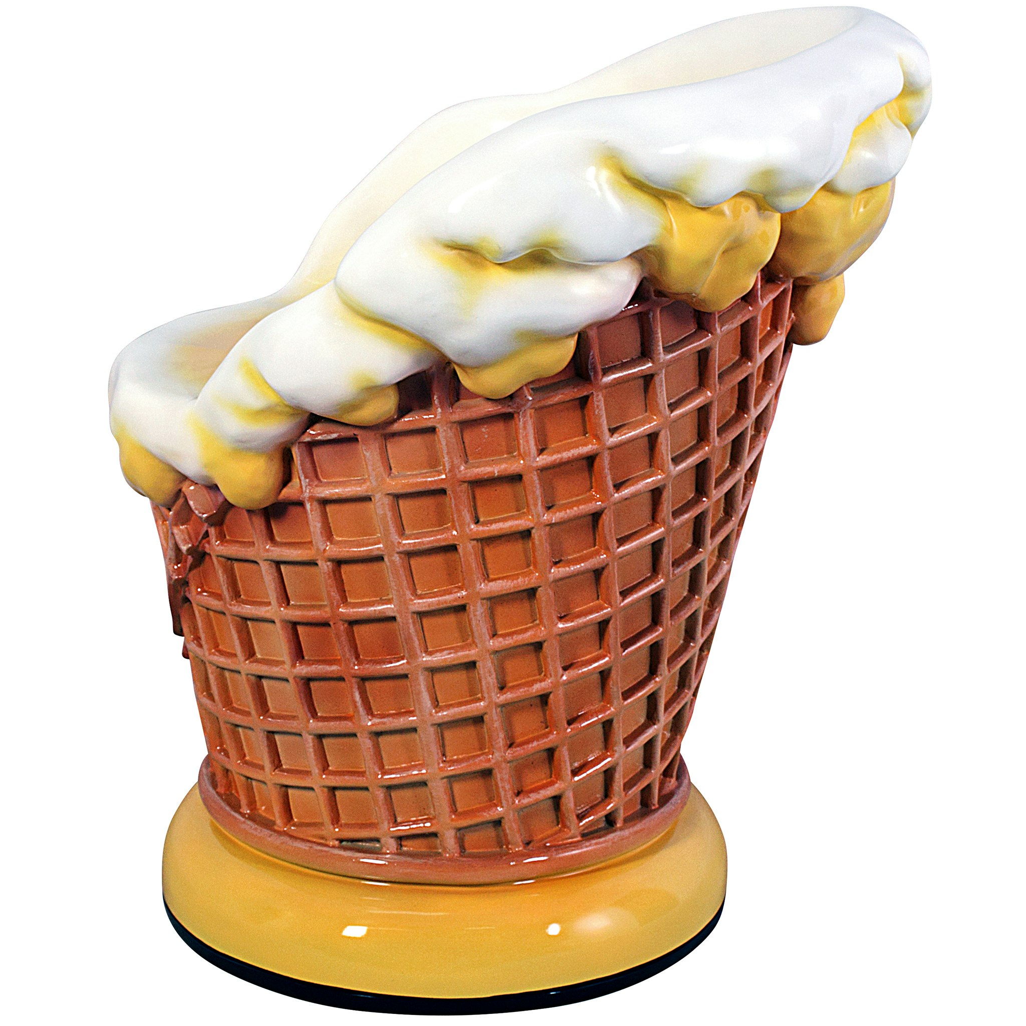 Toscano - Ice Cream Parlor Sculptural Chair in Fiberglass