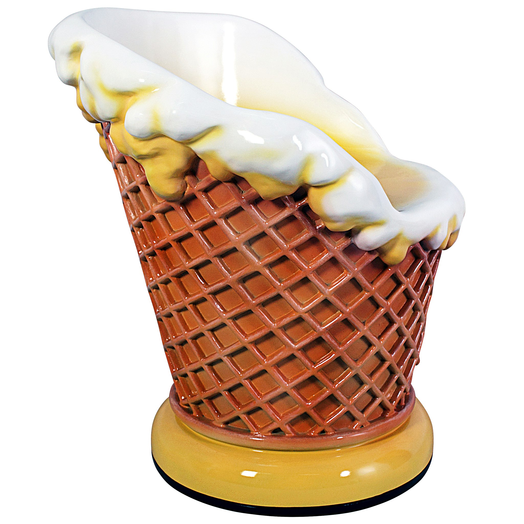 Toscano - Ice Cream Parlor Sculptural Chair in Fiberglass