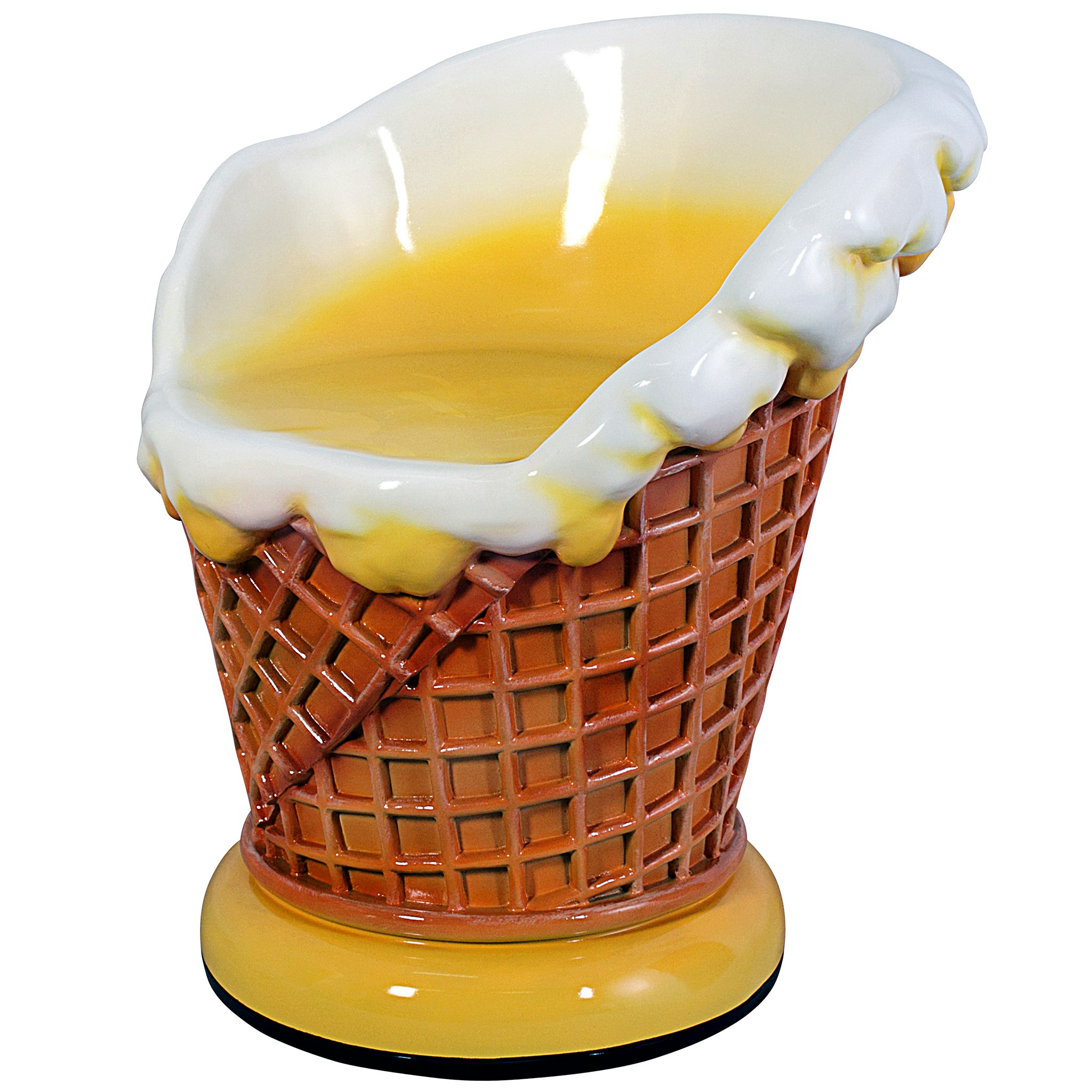 Toscano - Ice Cream Parlor Sculptural Chair in Fiberglass