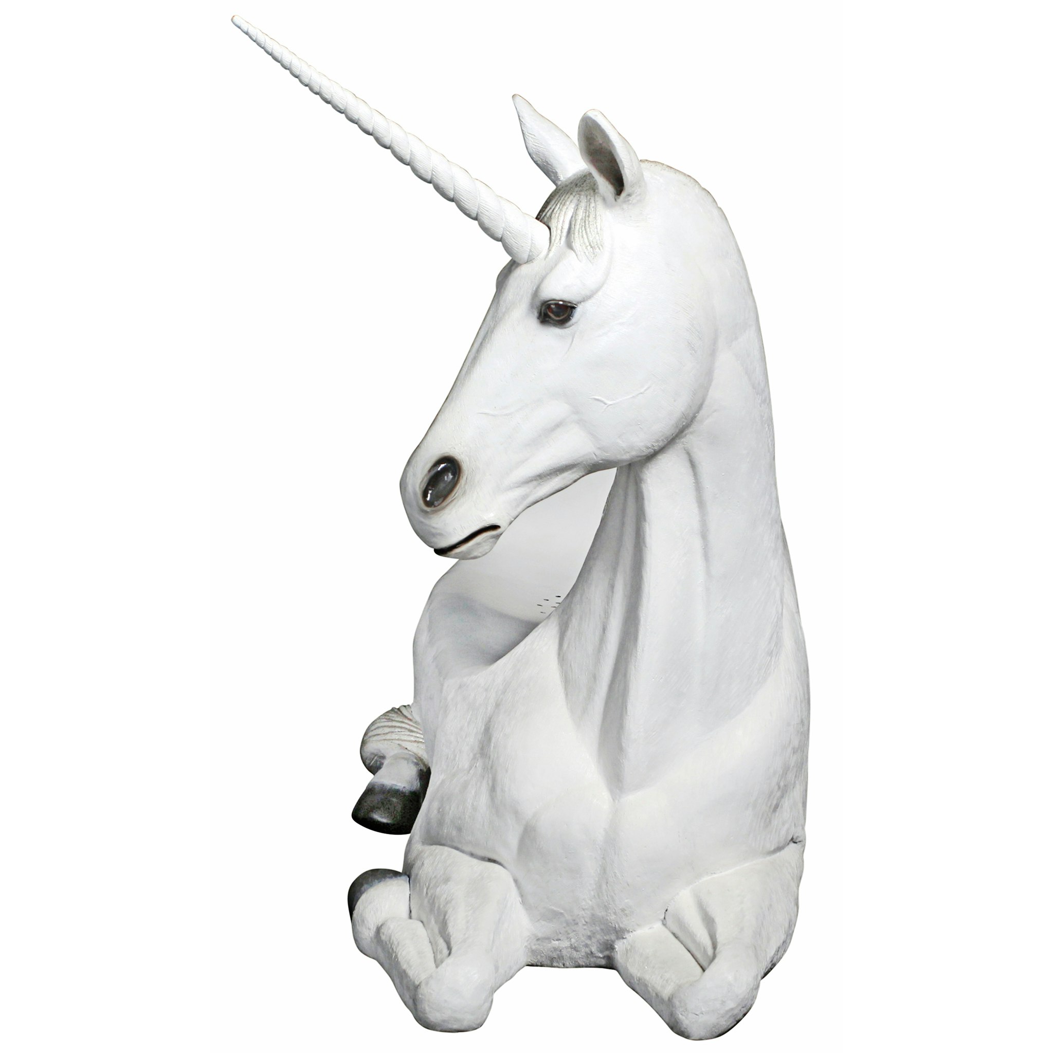 Toscano - Mystical Horned Unicorn Photo Op Sculptural Bench