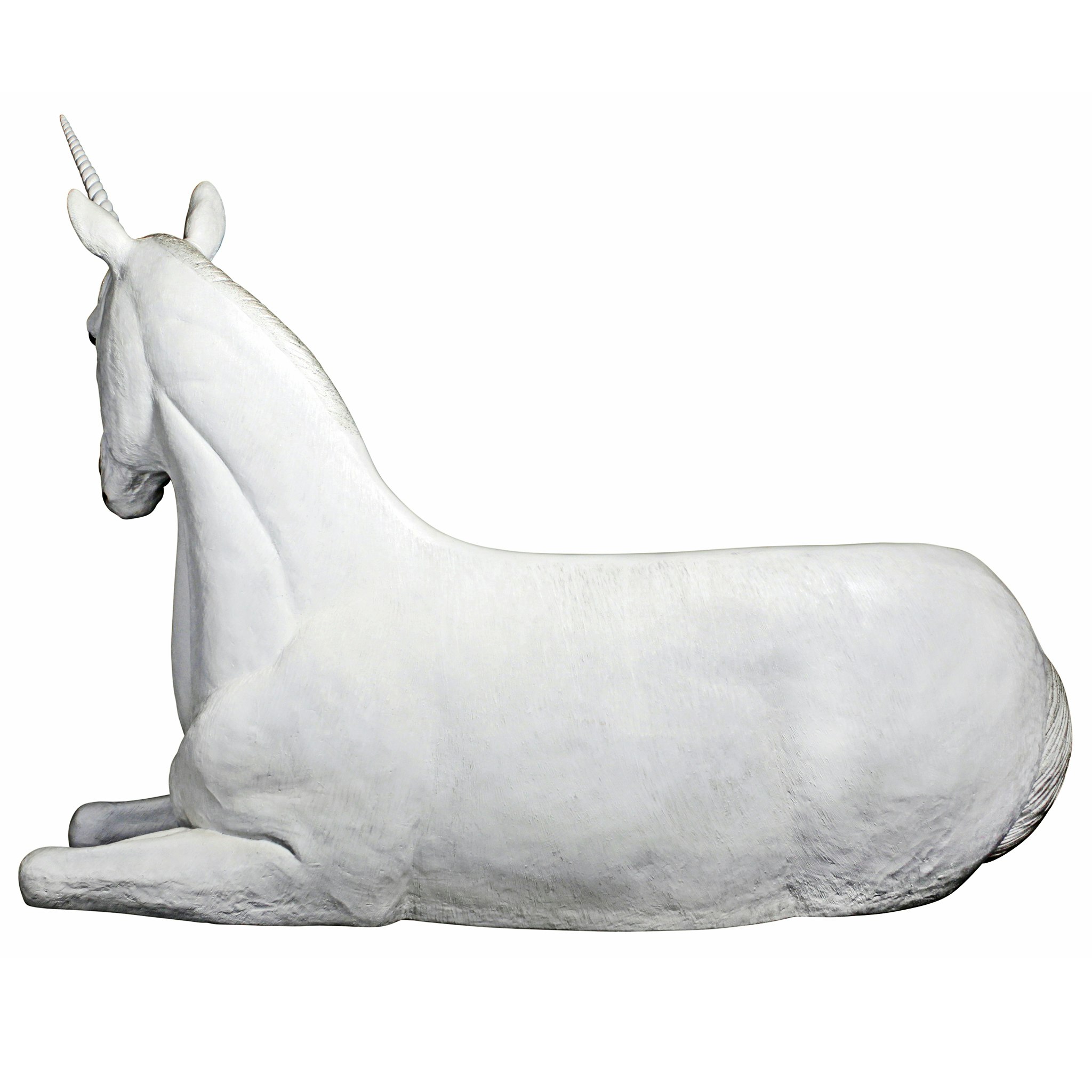 Toscano - Mystical Horned Unicorn Photo Op Sculptural Bench