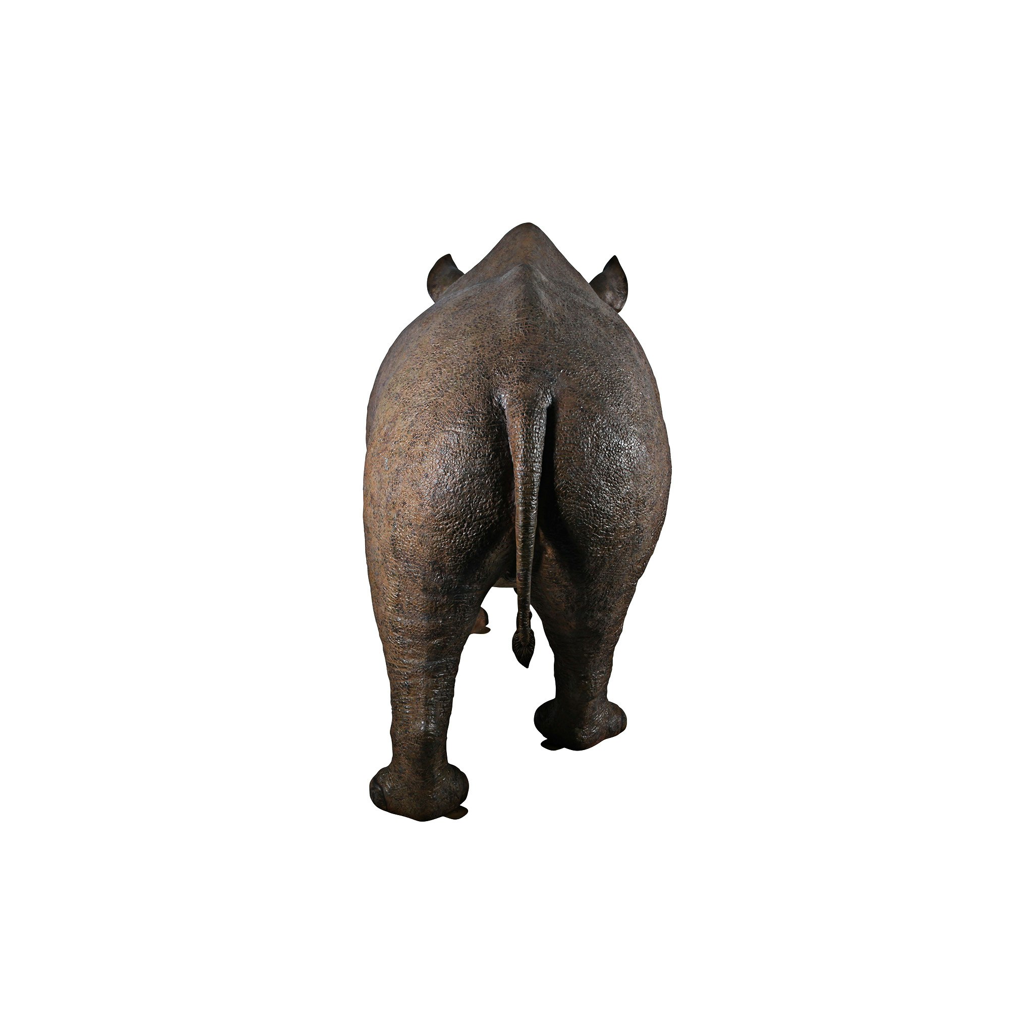 Toscano - Life-Sized Rhinoceros Garden Animal Statue