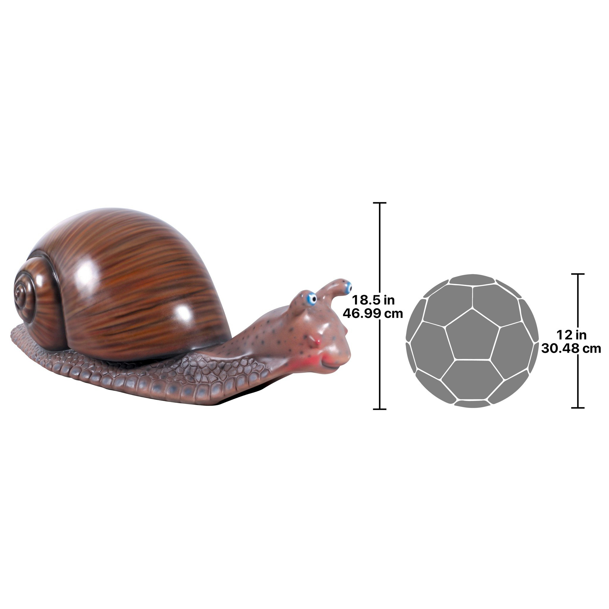 Toscano - Slugo the Giant Snail Garden Statue