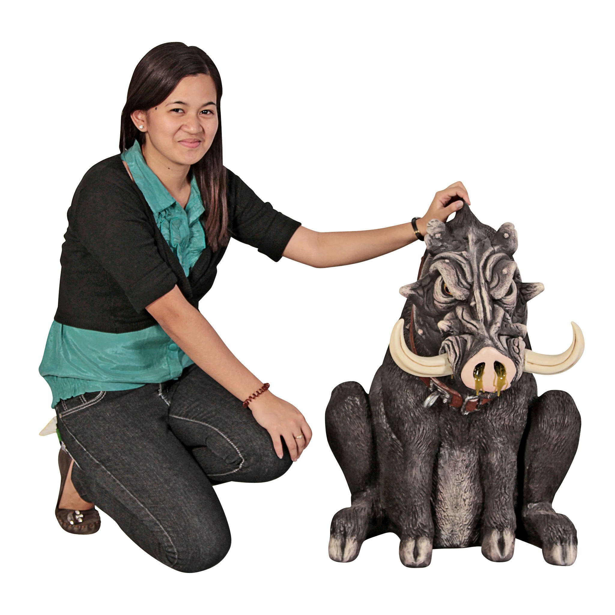 Toscano - Bad Intentions Giant Warthog Garden Statue