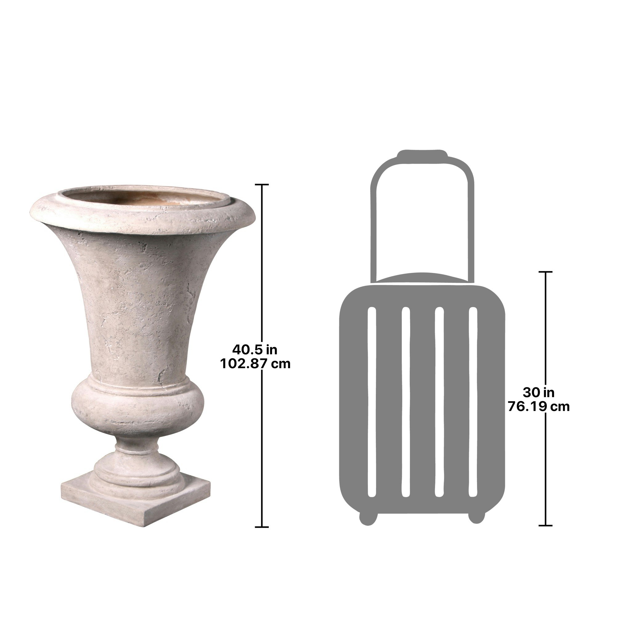 Toscano - Viennese Architectural Garden Urn in Large