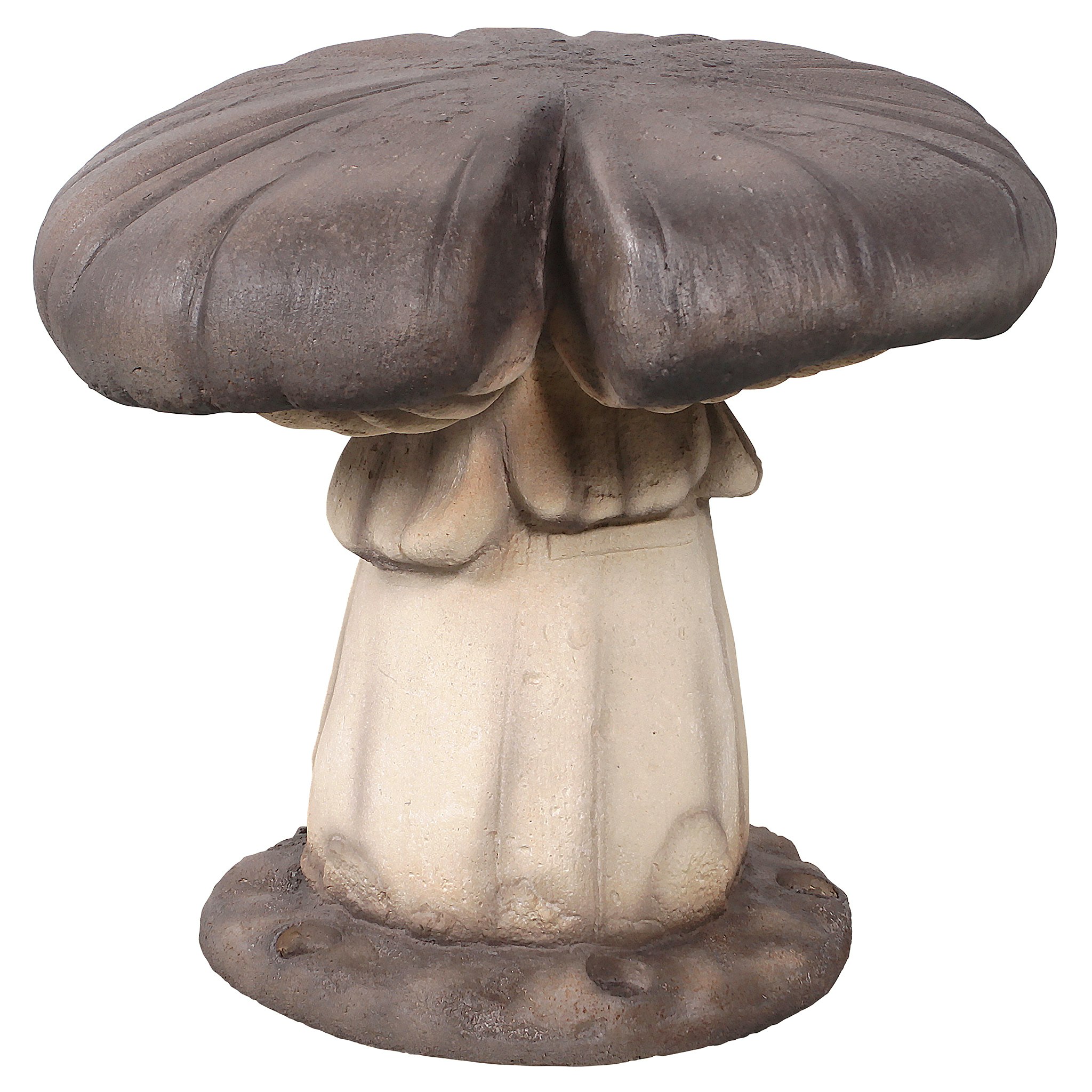 Toscano - Massive Mystic Mushroom Photo Op Sculptural Stool in Fiberglass