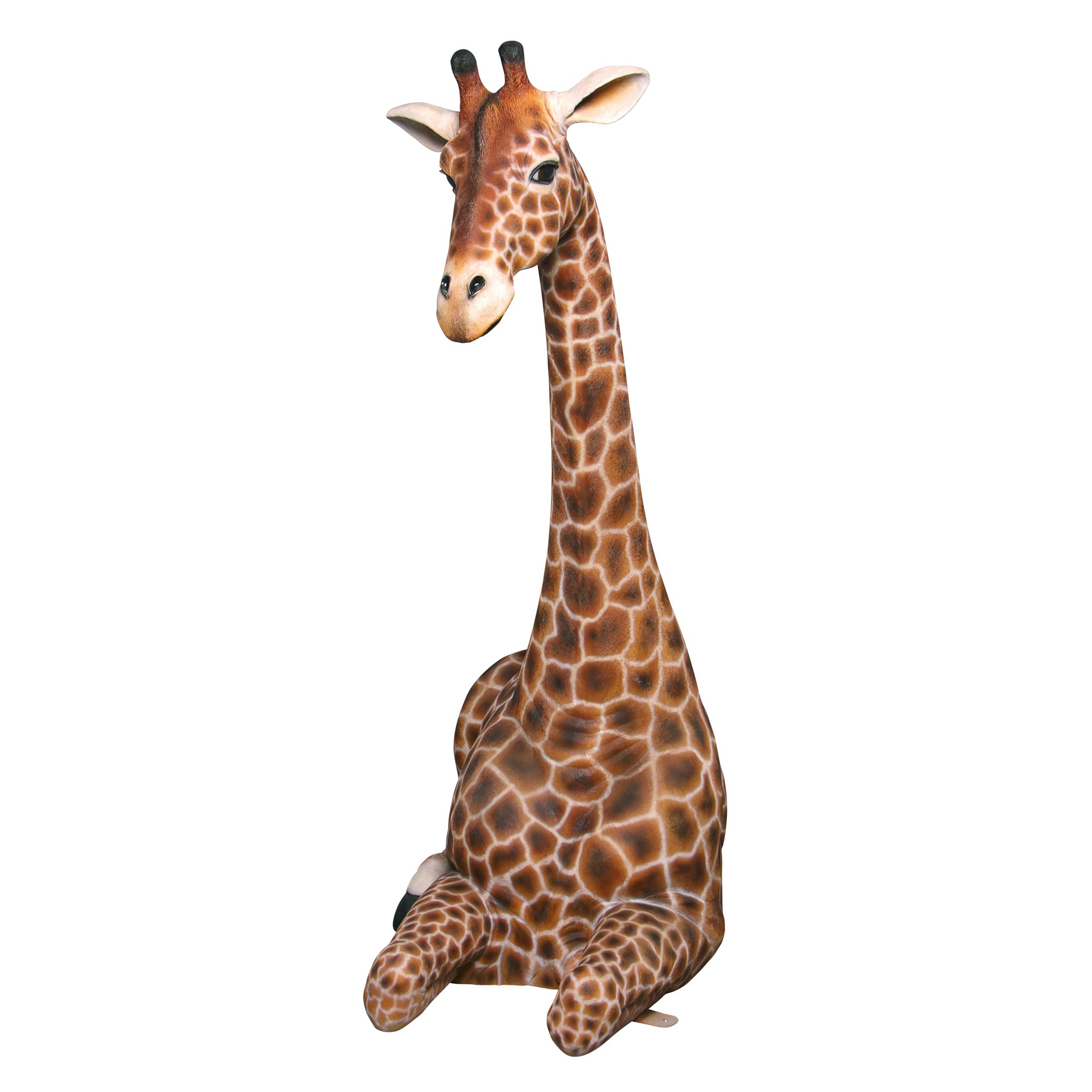 Toscano - Dakarai Grande-Scale Sitting Giraffe Garden Statue