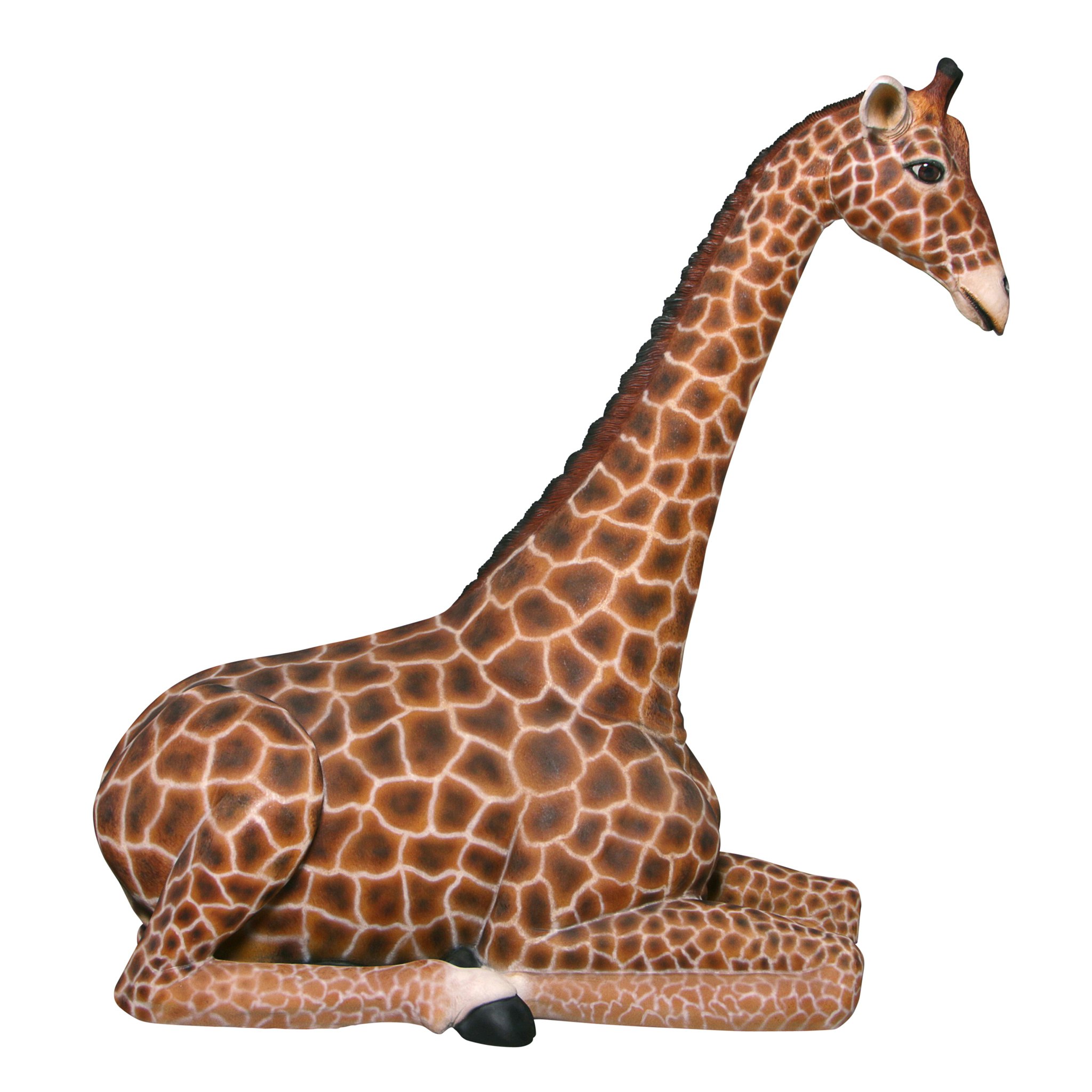 Toscano - Dakarai Grande-Scale Sitting Giraffe Garden Statue