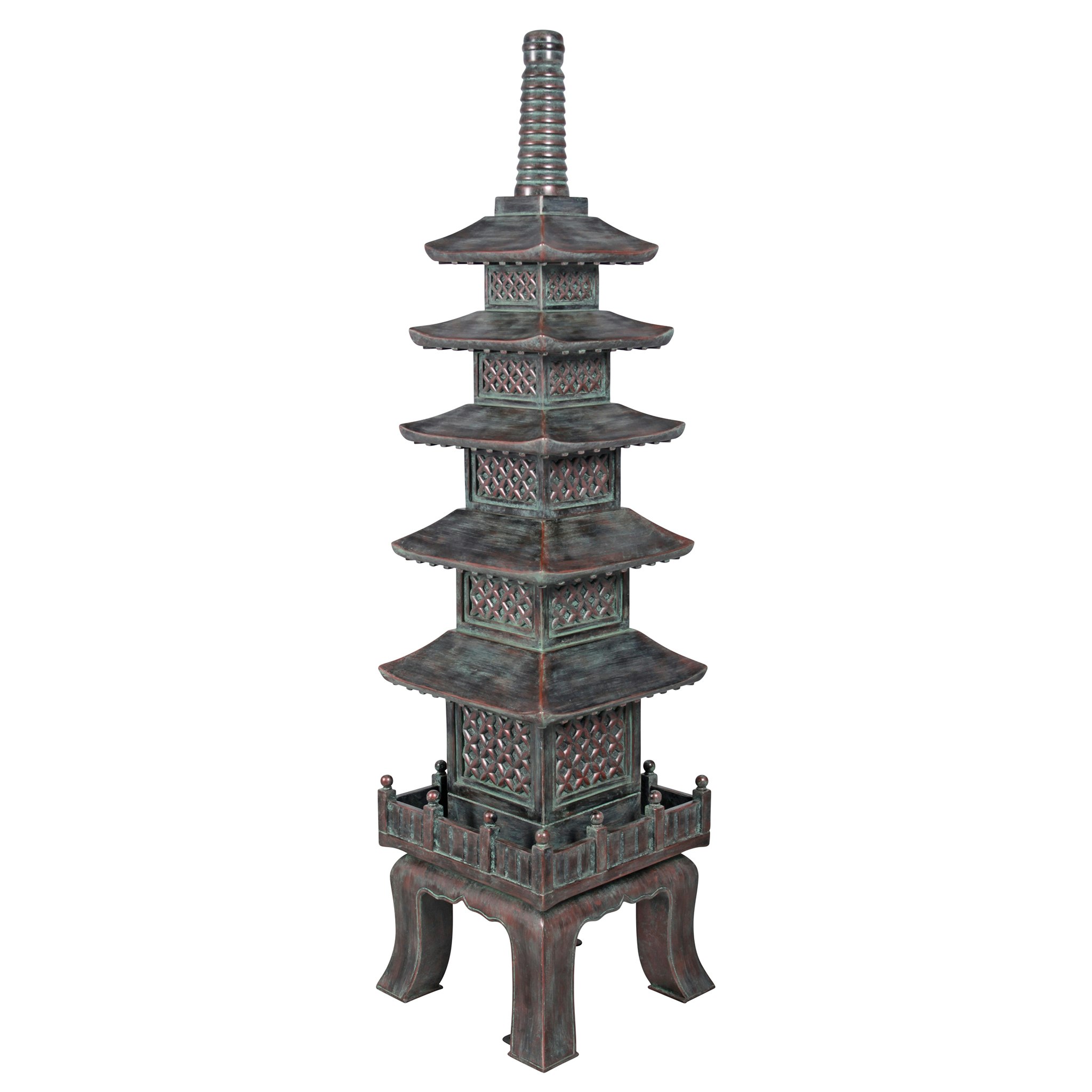 Toscano The Nara Temple Asian Grande Garden Pagoda Statue