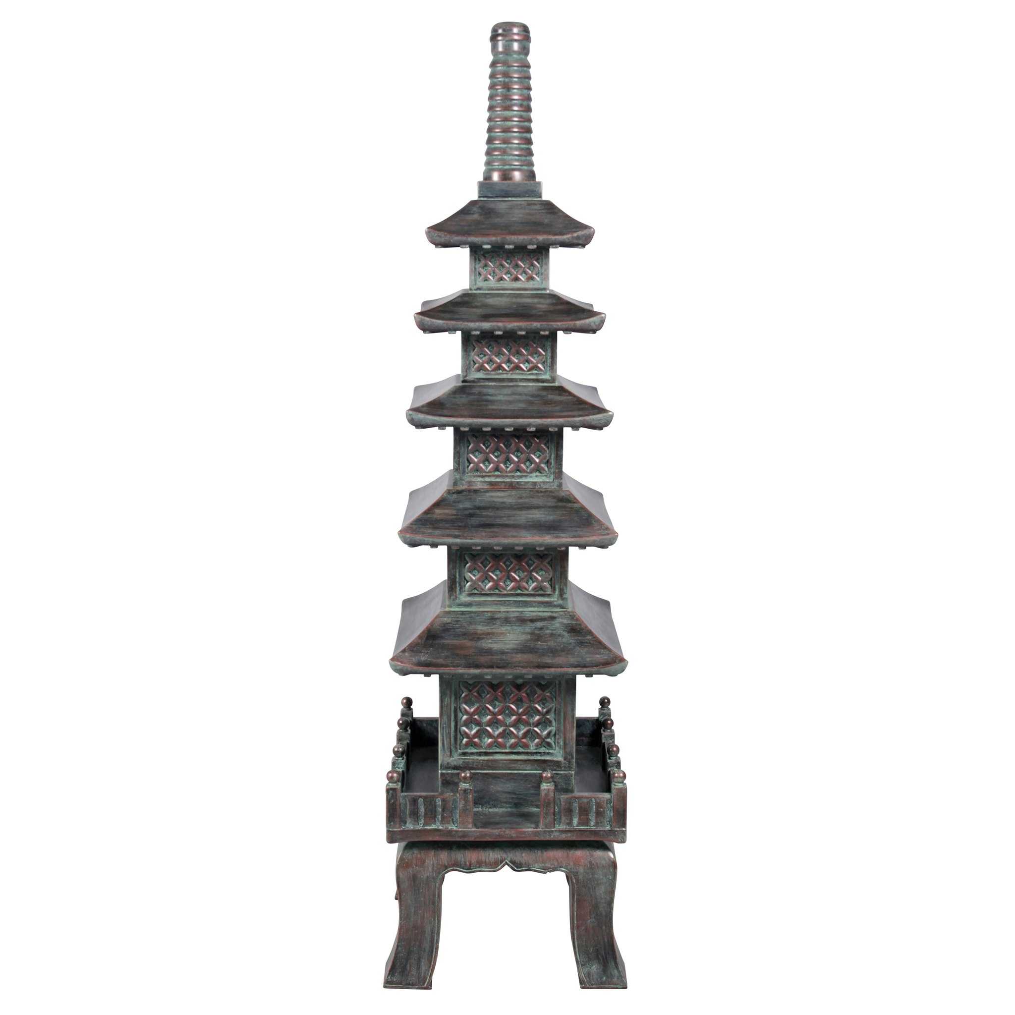 Toscano The Nara Temple Asian Grande Garden Pagoda Statue