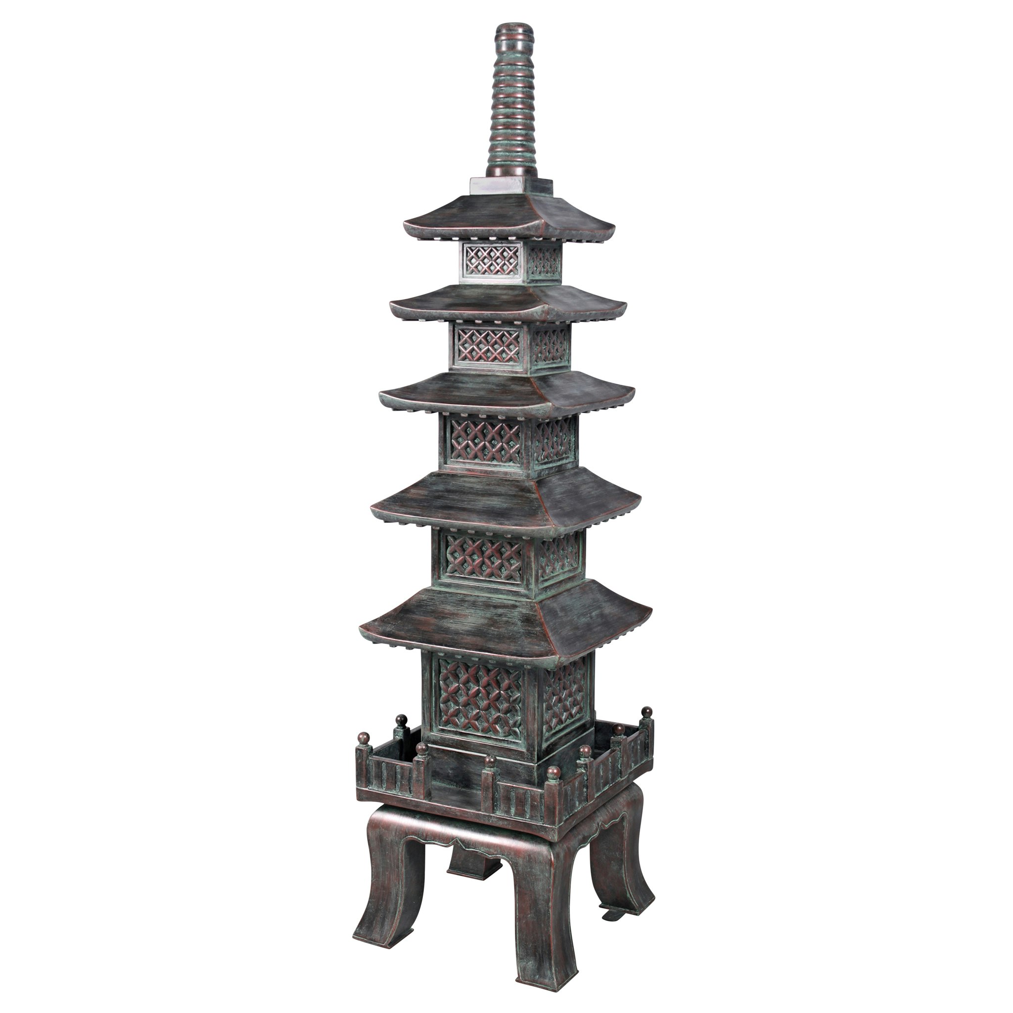 Toscano The Nara Temple Asian Grande Garden Pagoda Statue