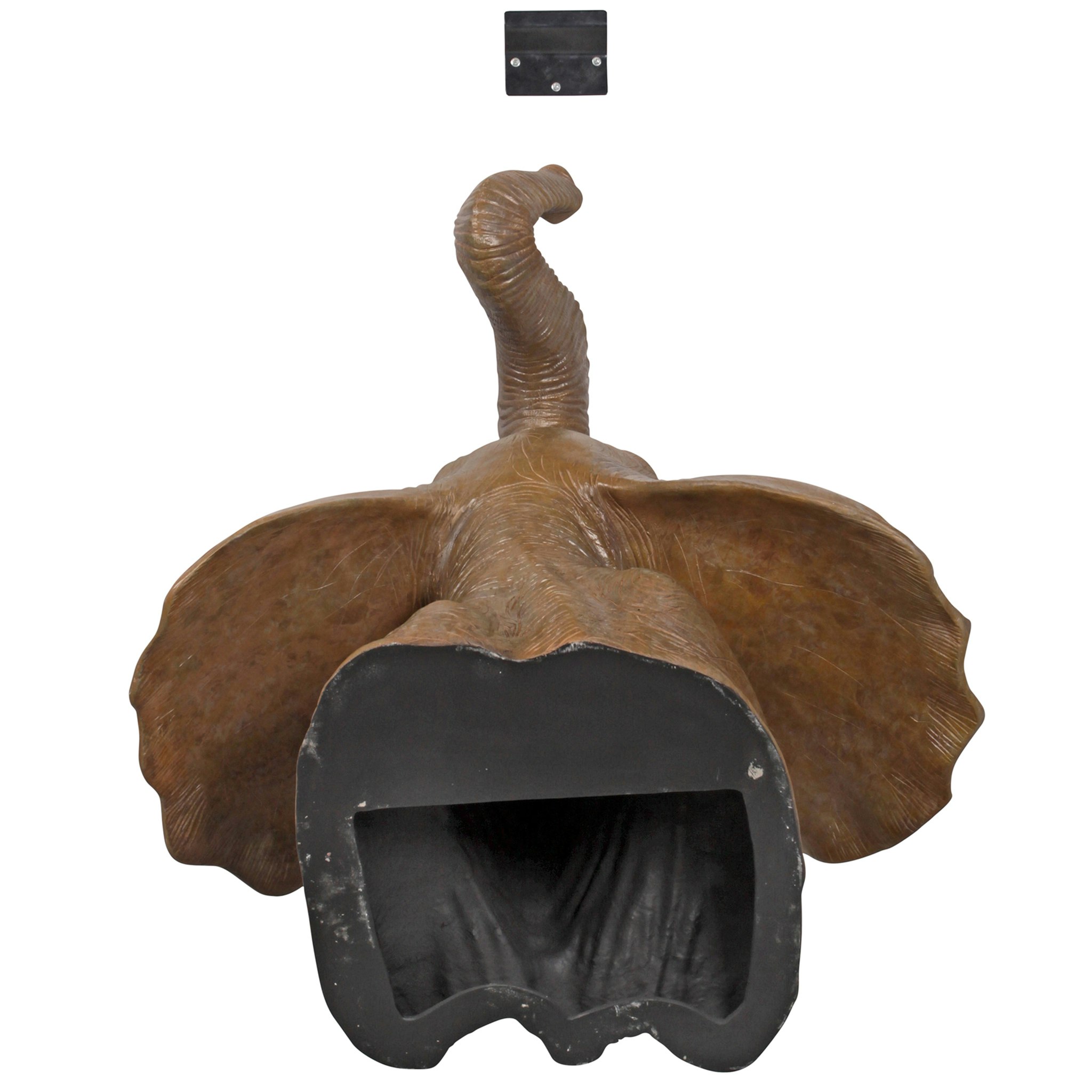 Toscano - Exotic African Elephant Trophy Head Wall Mount Sculpture