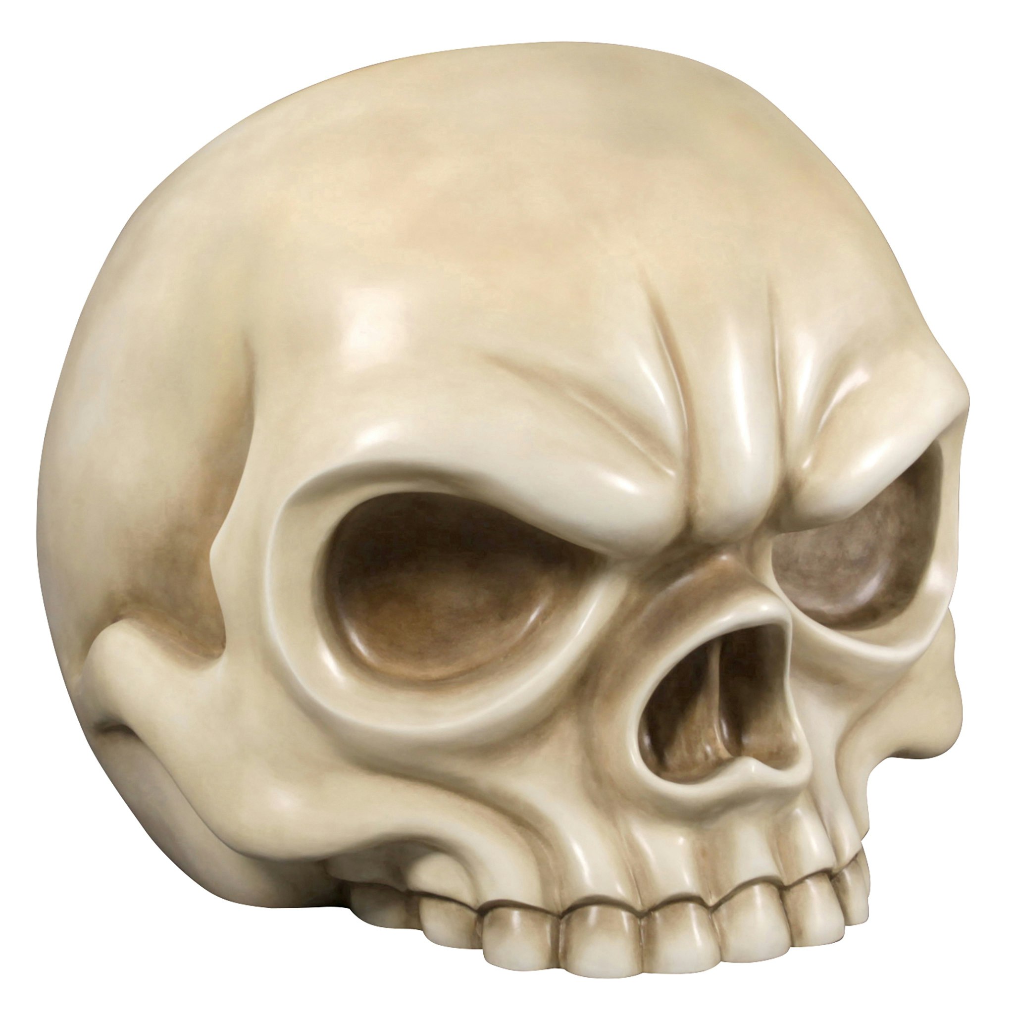 Toscano™ Lost Souls Gothic Skull Sculptural Chair - Bone