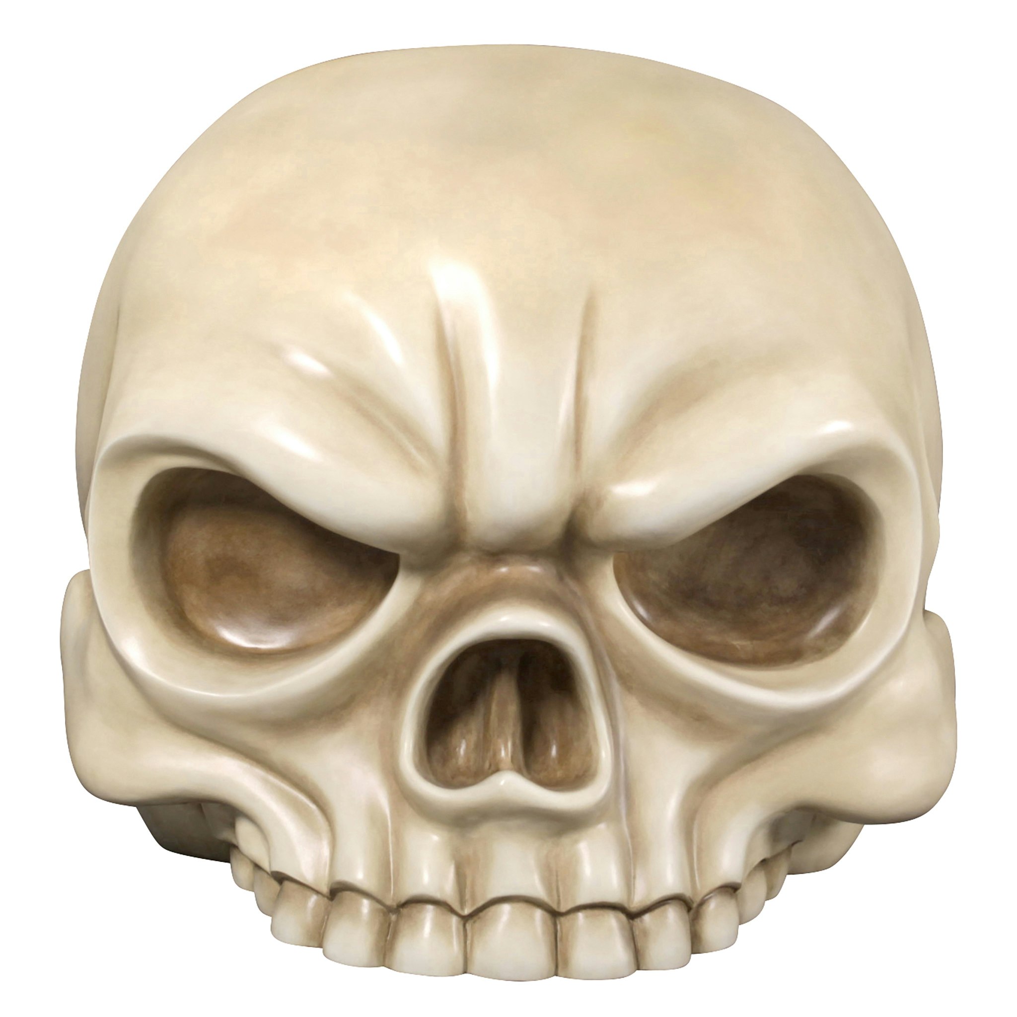 Toscano™ Lost Souls Gothic Skull Sculptural Chair - Bone