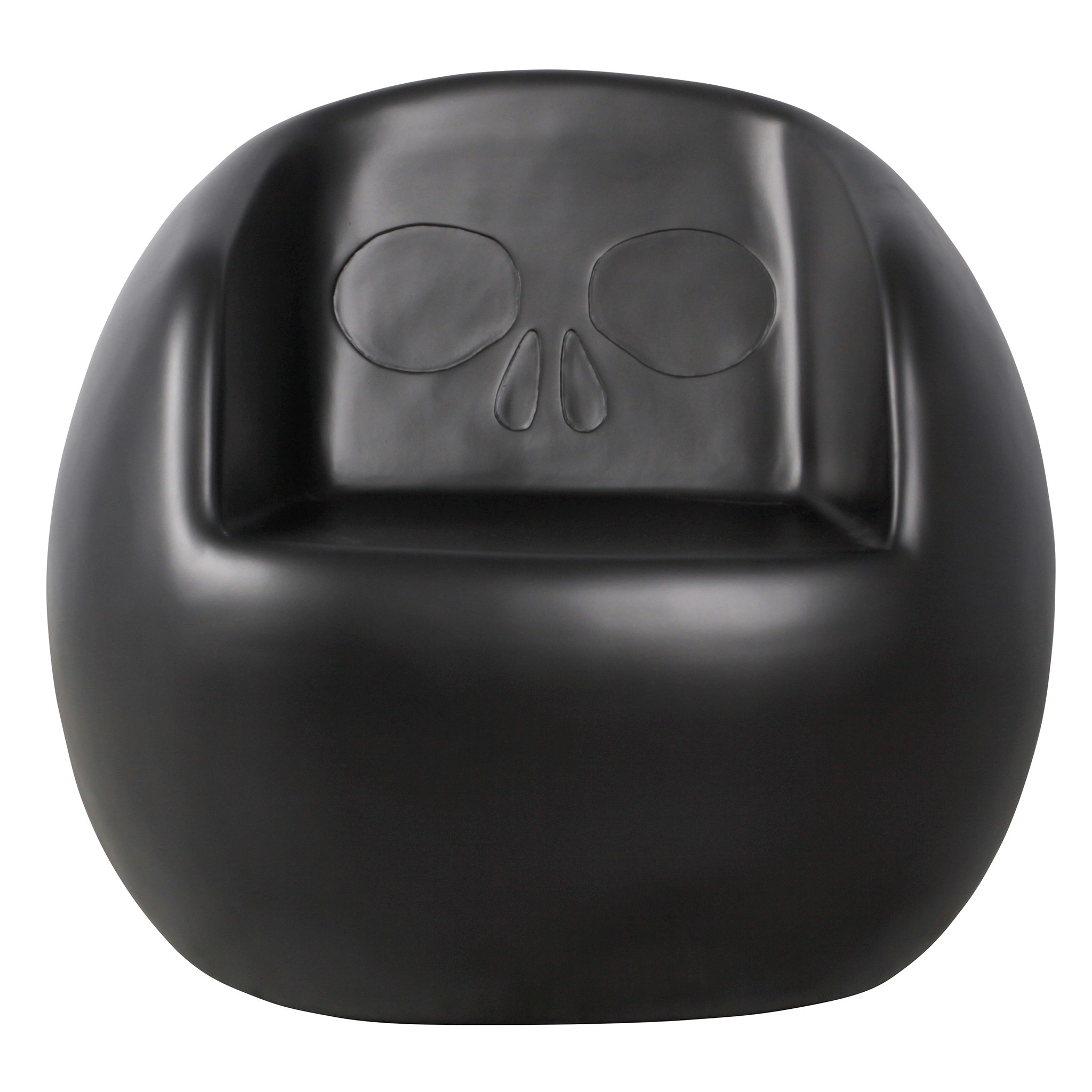 Toscano™ Lost Souls Gothic Skull Sculptural Chair - Black